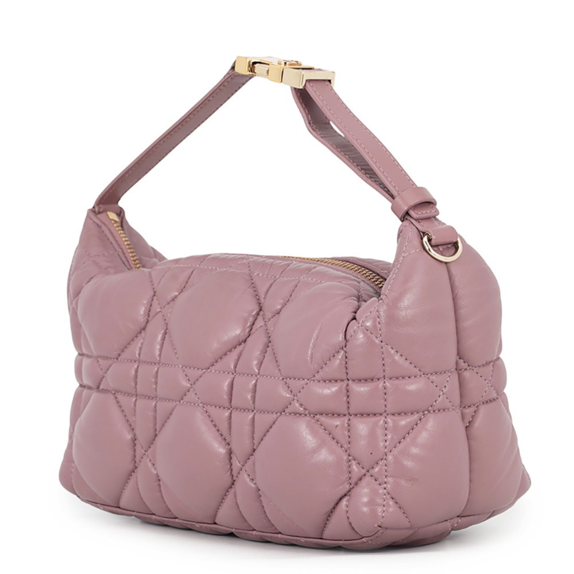 Christian Dior Gold Leather Handbag (Pre-Owned)