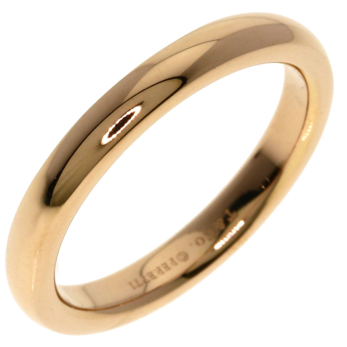 Tiffany Pink Gold (18K) Band Ring (Pre-Owned)