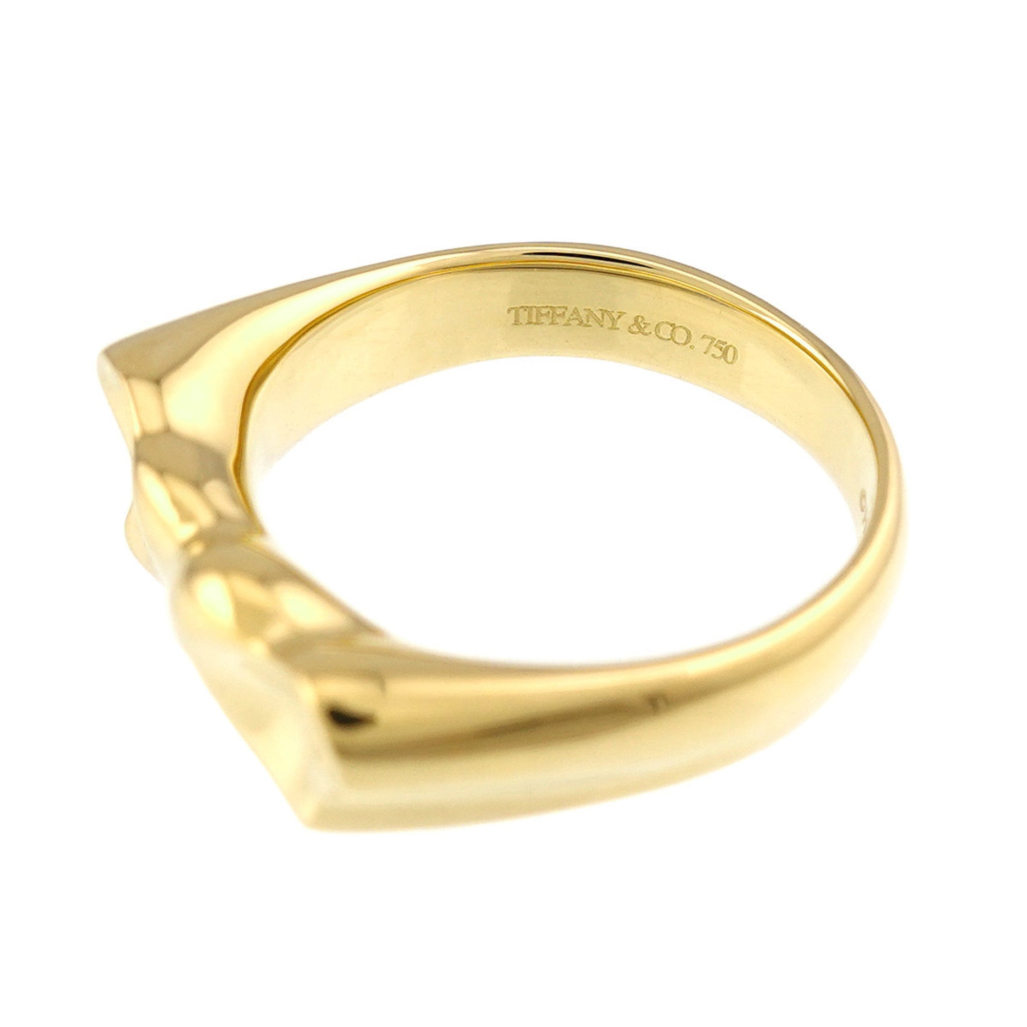 Tiffany Yellow Gold (18K) Band Ring (Pre-Owned)