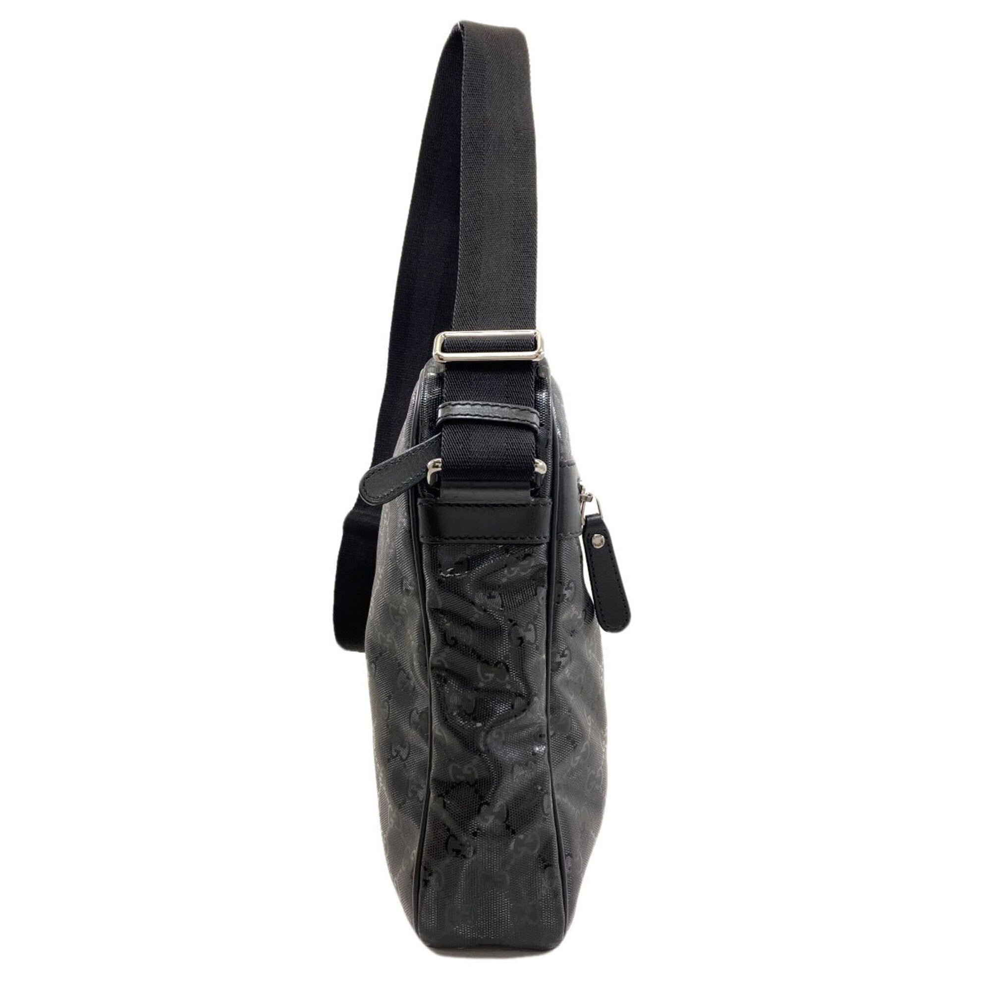 Gucci Black Pvc Shoulder Bag (Pre-Owned)