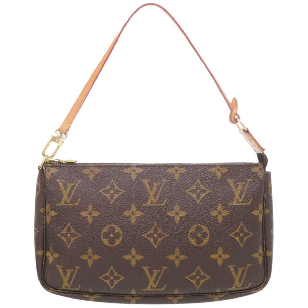 Louis Vuitton Brown Monogram Monogram Handbag Pochette Pouch (Pre-Owned)