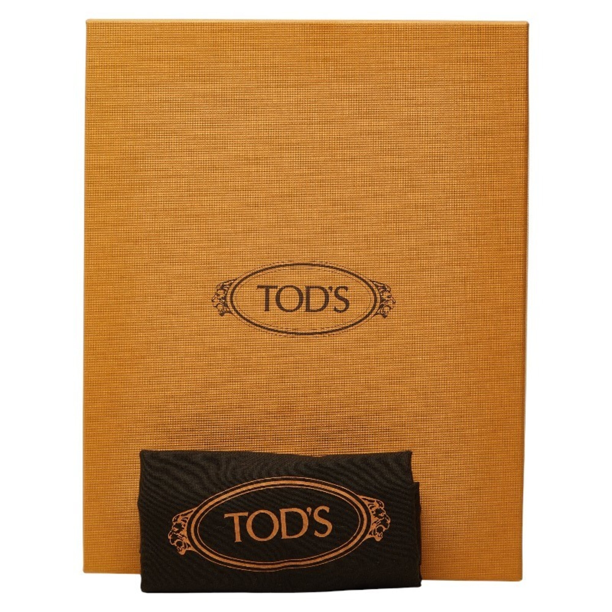 Tod's Brown Leather Shoulder Bag (Pre-Owned)