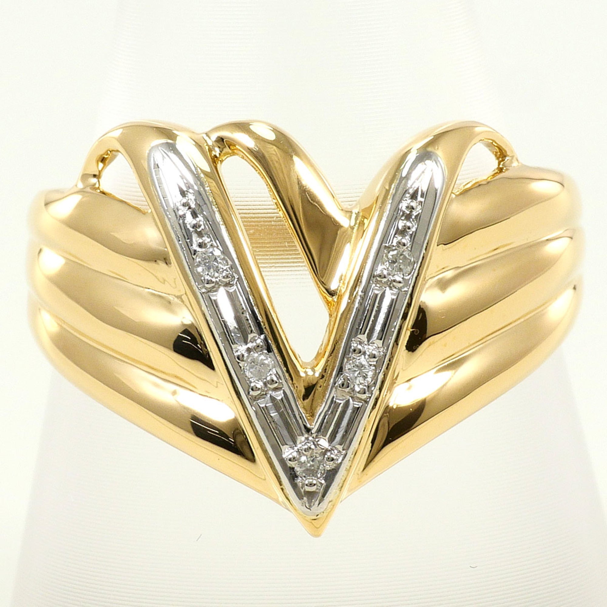 Unbranded Platinum Yellow Gold Yellow Gold (18K) Platinum 900 Band Ring (Pre-Owned)