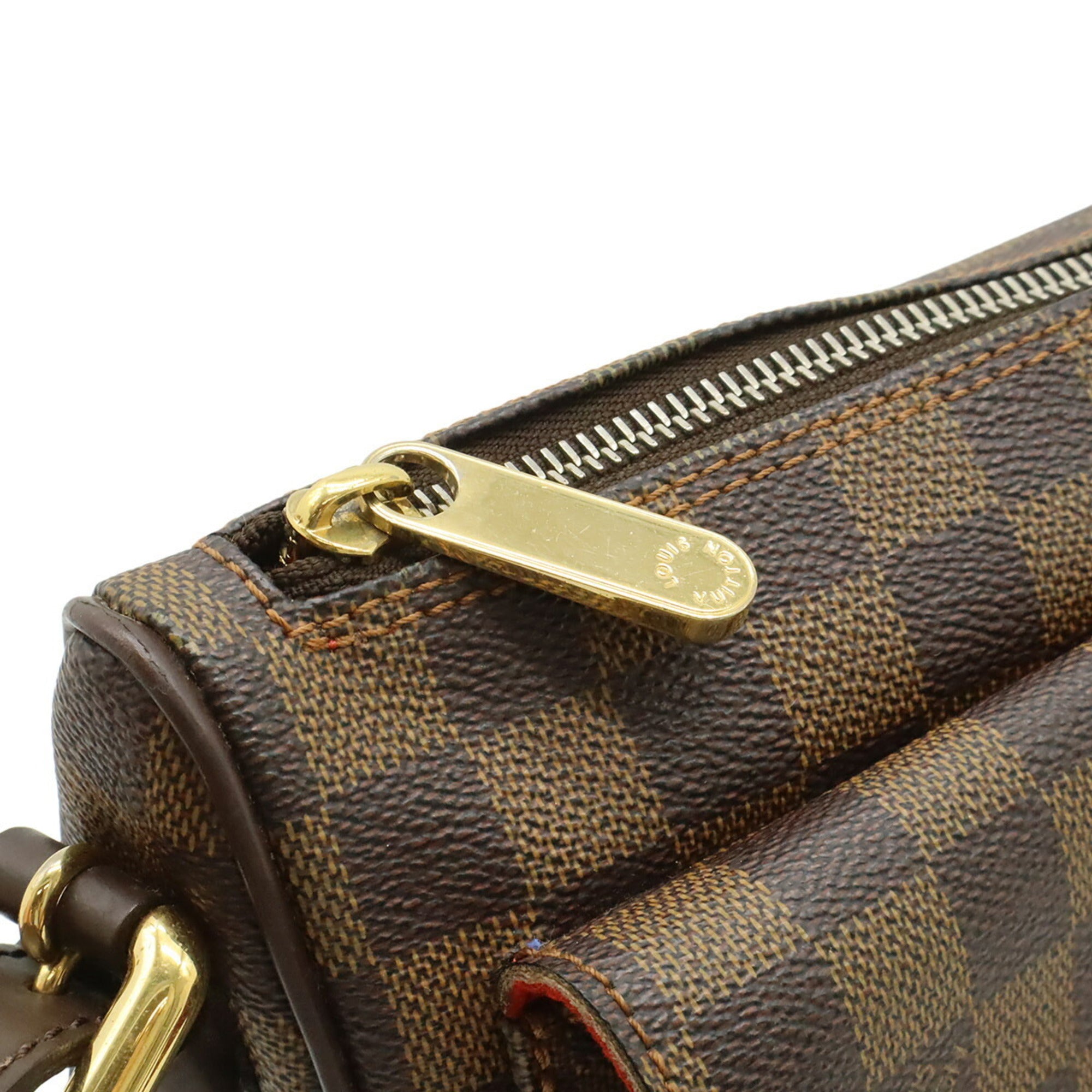 Louis Vuitton Brown Damier Canvas Damier Canvas Pvc Shoulder Bag (Pre-Owned)