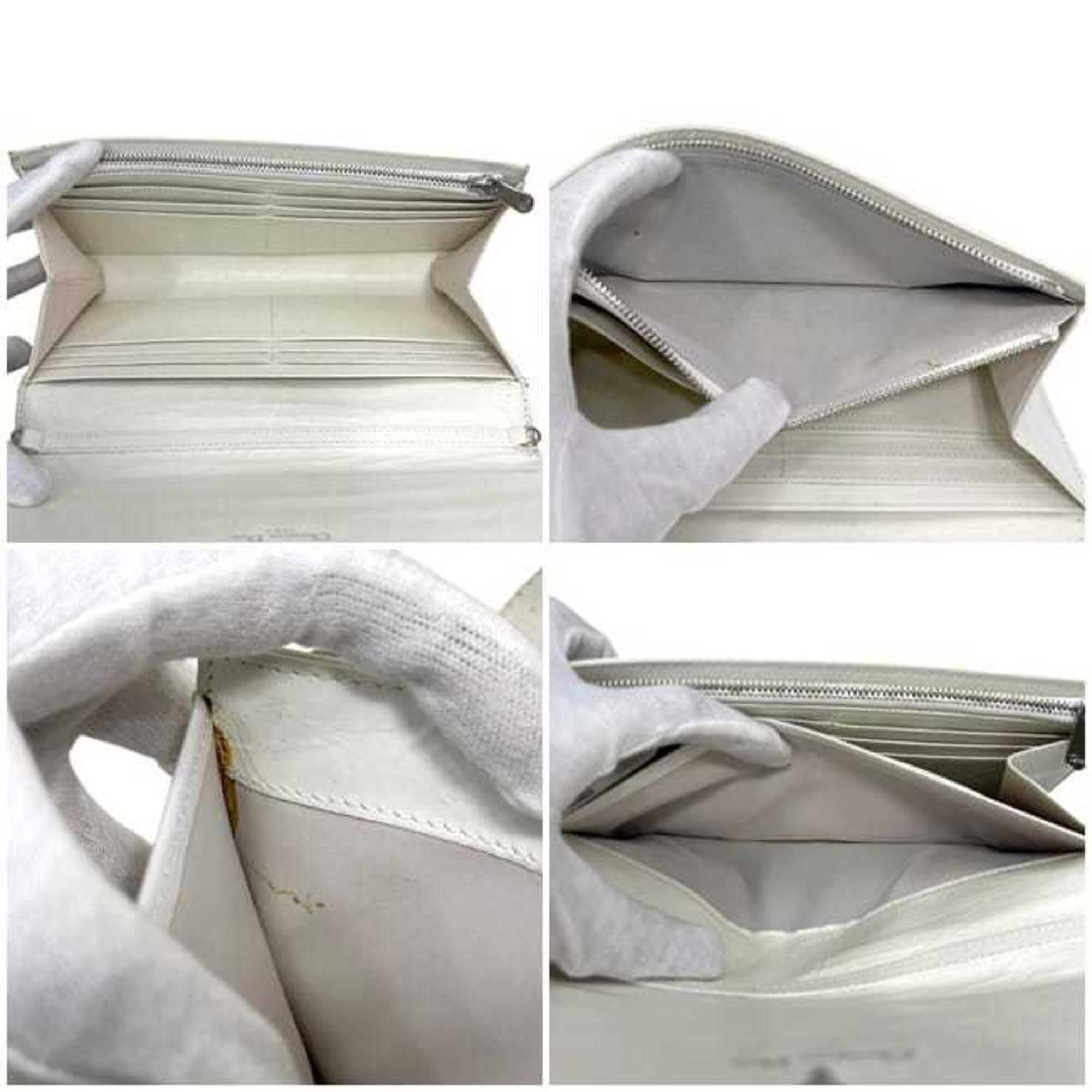 Christian Dior White Leather Shoulder Bag (Pre-Owned)