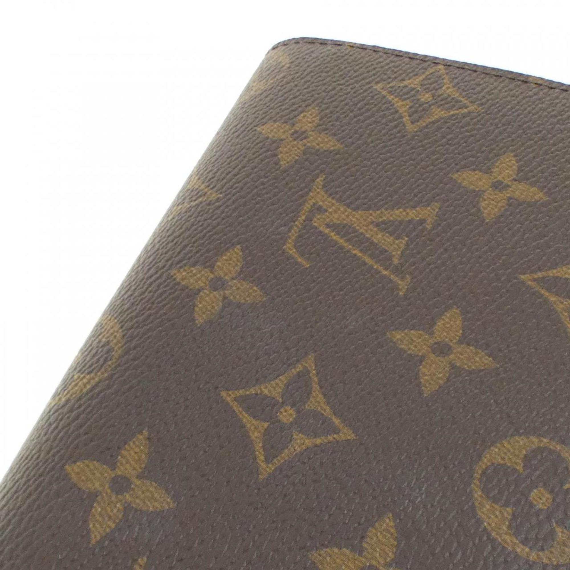 Louis Vuitton Brown Marron Rose Ballerine Coated Canvas Wallet (Bi-Fold) (Pre-Owned)