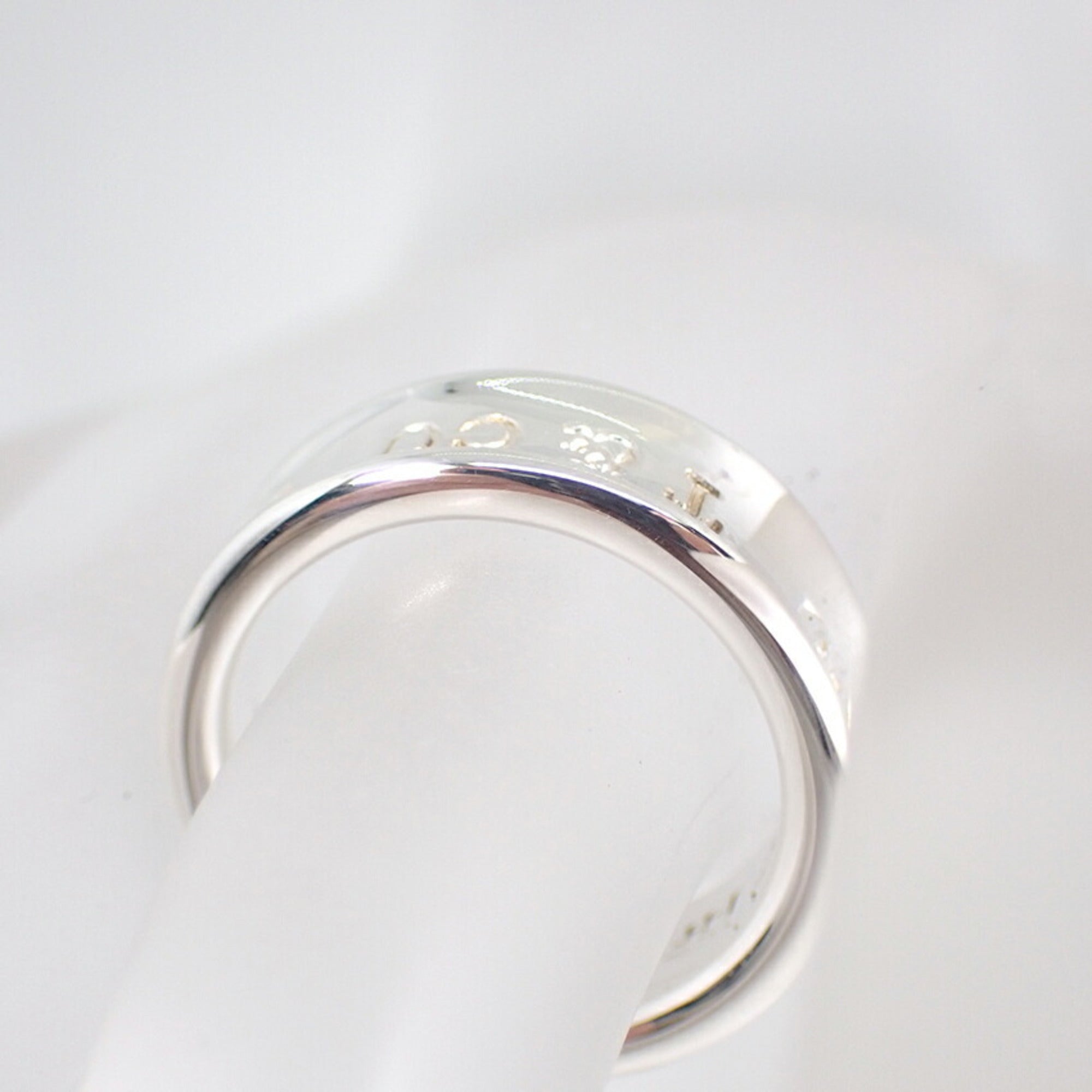 Tiffany Sterling Silver 925 Band Ring (Pre-Owned)