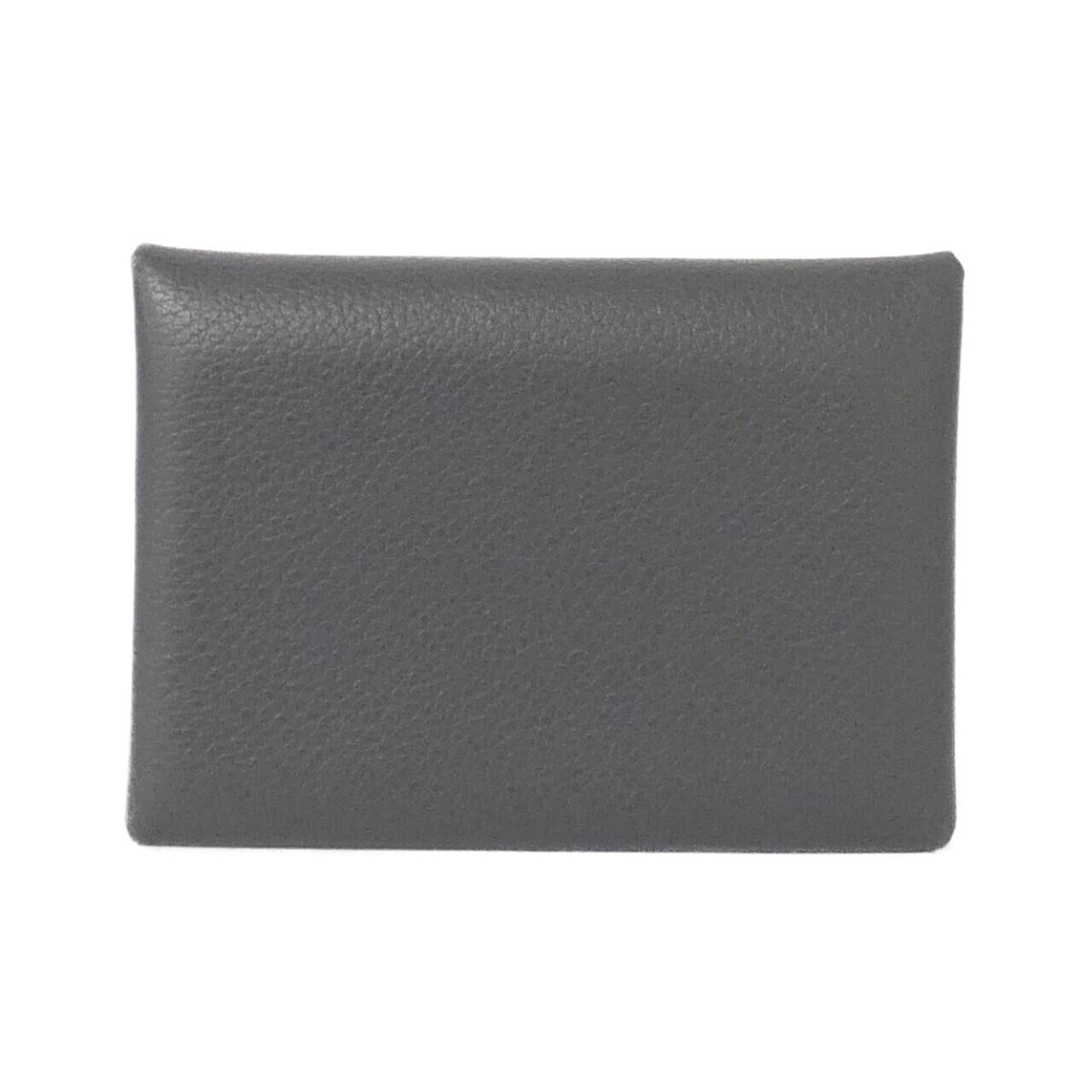Hermes Gray Coin Purse/Coin Case (Pre-Owned)