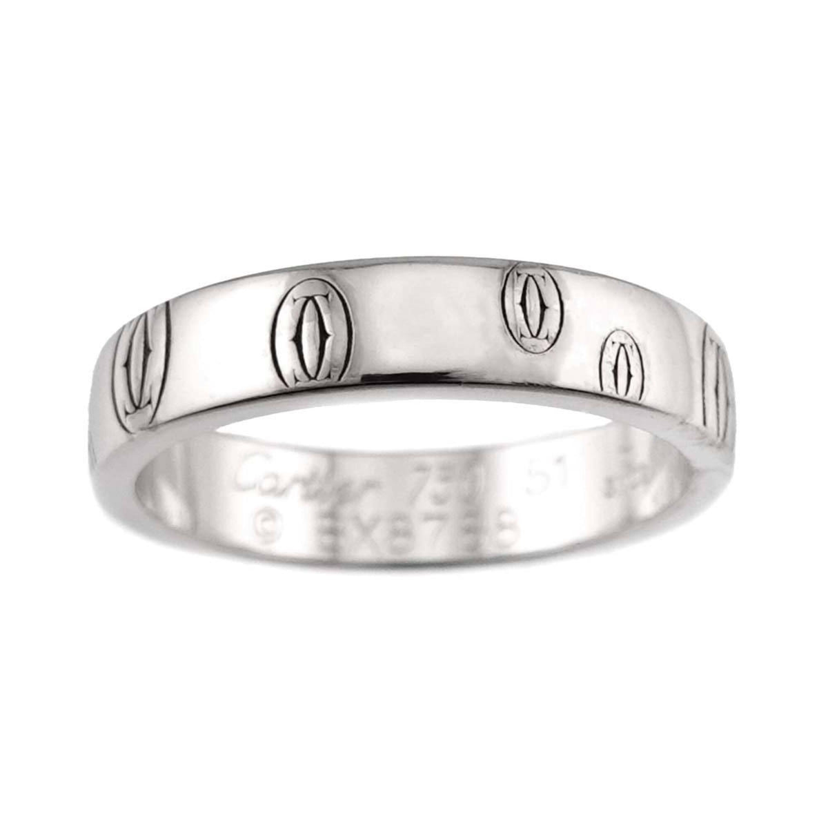 Cartier White Gold (18K) Band Ring (Pre-Owned)