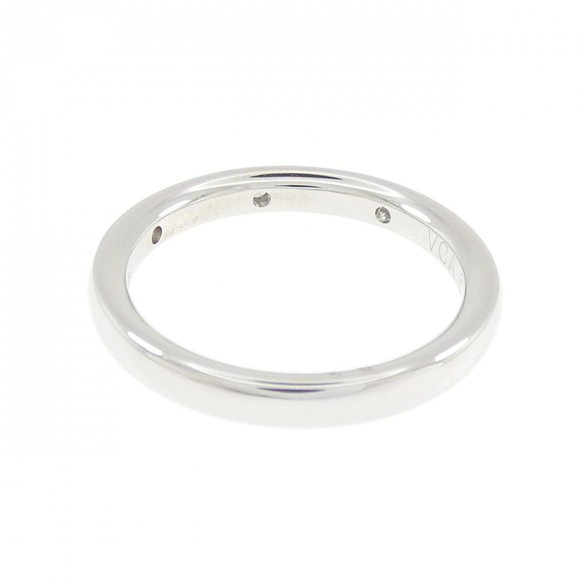 Van Cleef & Arpels Platinum 950 Band Ring (Pre-Owned)