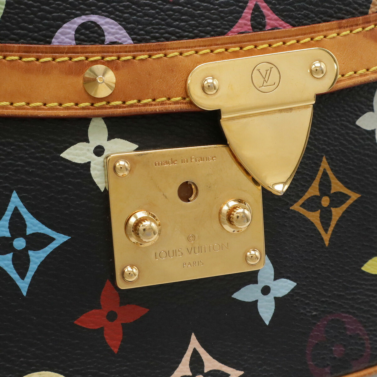 Louis Vuitton Noir Monogram Canvas Pvc Coated Canvas Pochette Shoulder Bag (Pre-Owned)