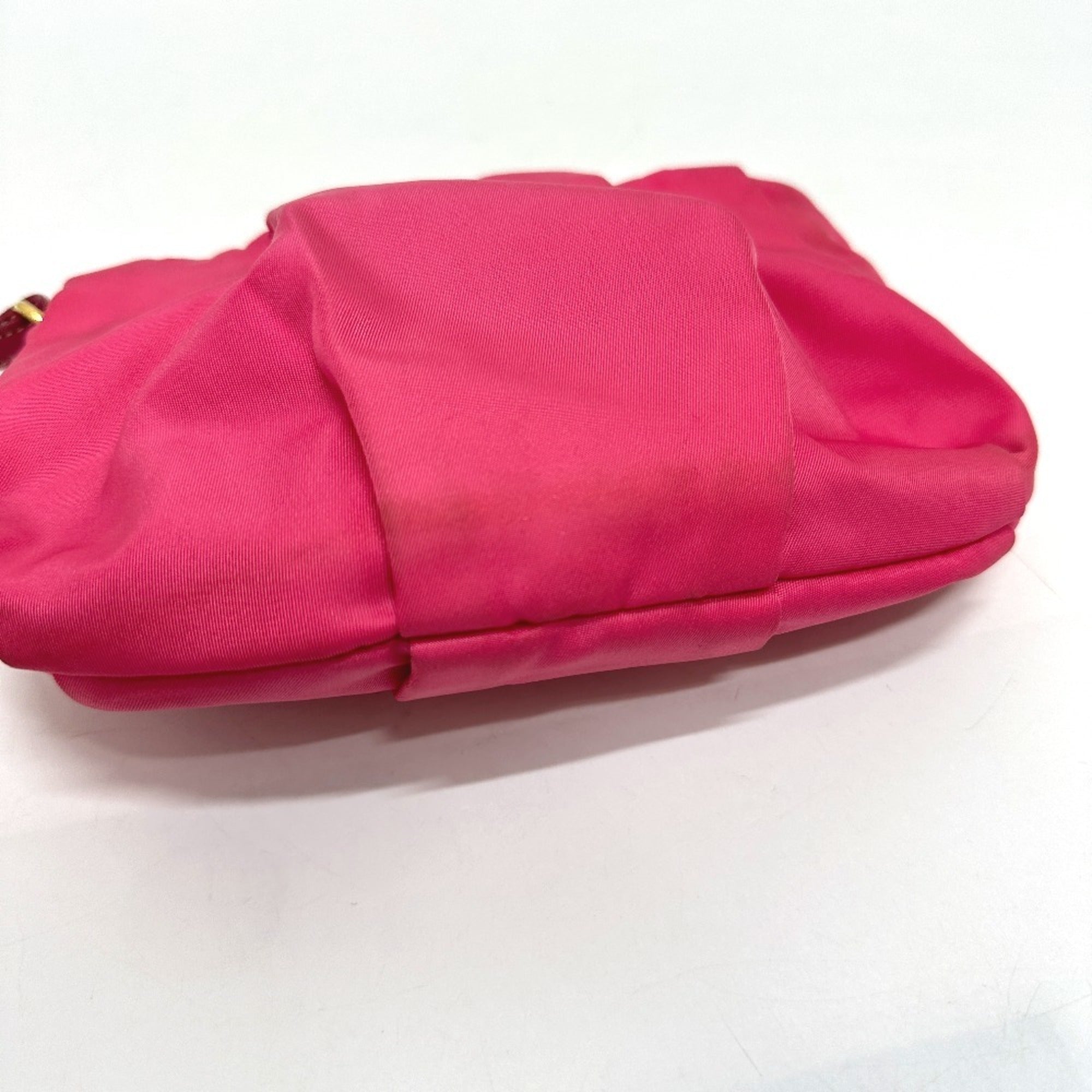 Prada Pink Nylon Pouch (Pre-Owned)