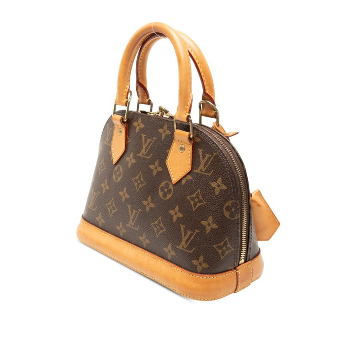 Louis Vuitton Brown Pvc Leather Handbag Shoulder Bag (Pre-Owned)