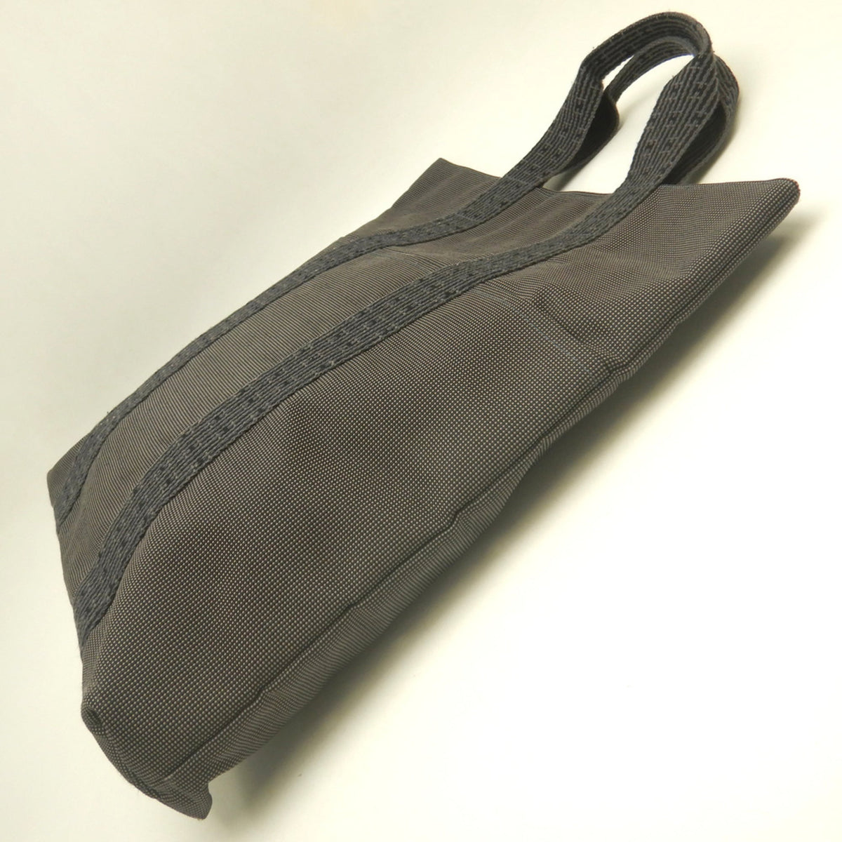 Hermes Gray Nylon Tote Bag (Pre-Owned)