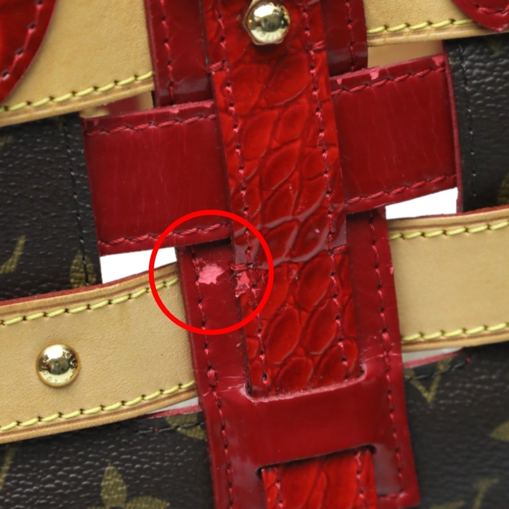 Louis Vuitton Brown Monogram Handbag (Pre-Owned)