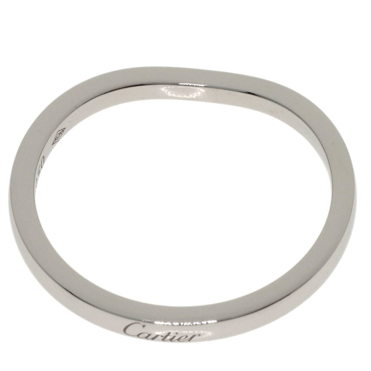 Cartier Platinum 950 Band Ring (Pre-Owned)