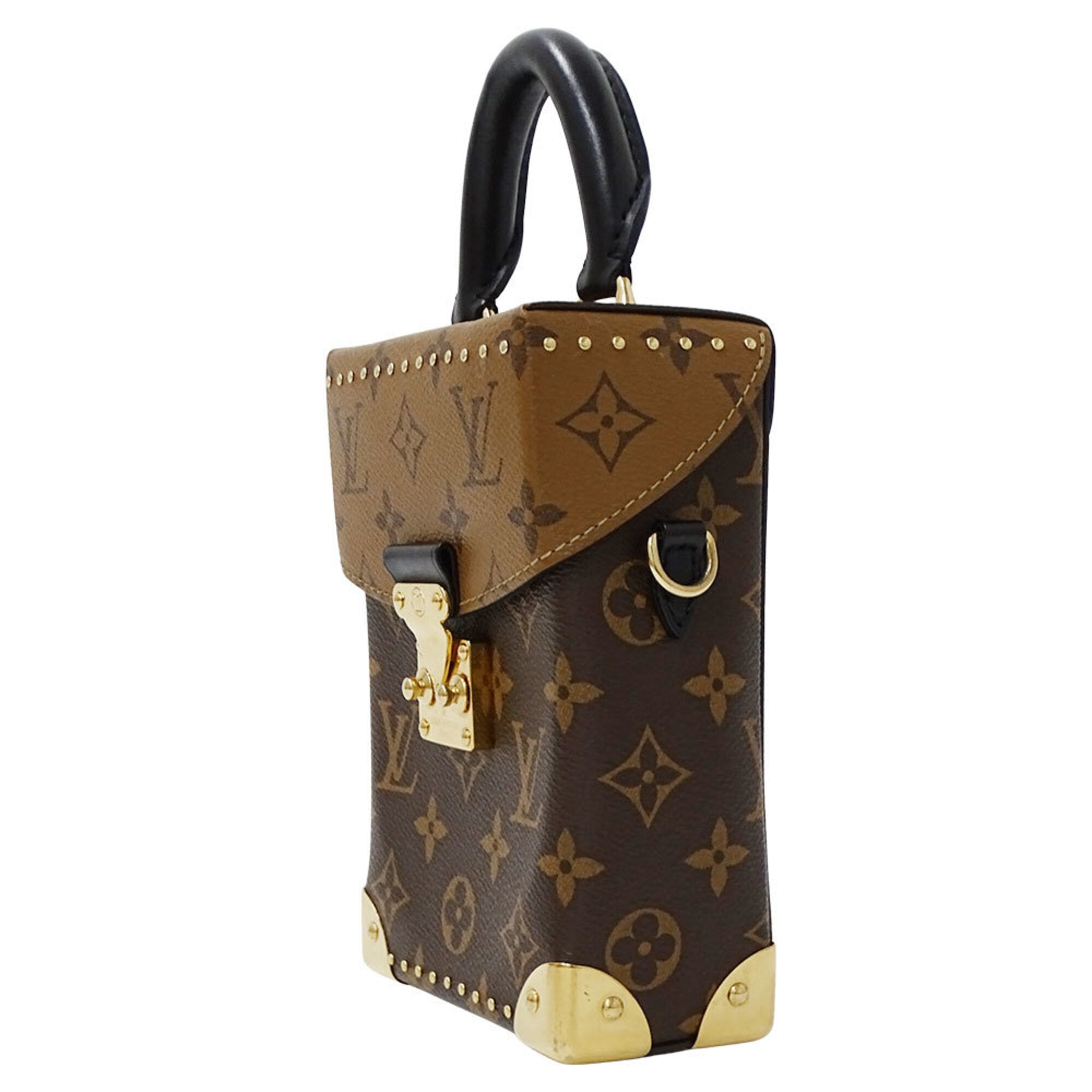 Louis Vuitton Brown Monogram Handbag Shoulder Bag (Pre-Owned)