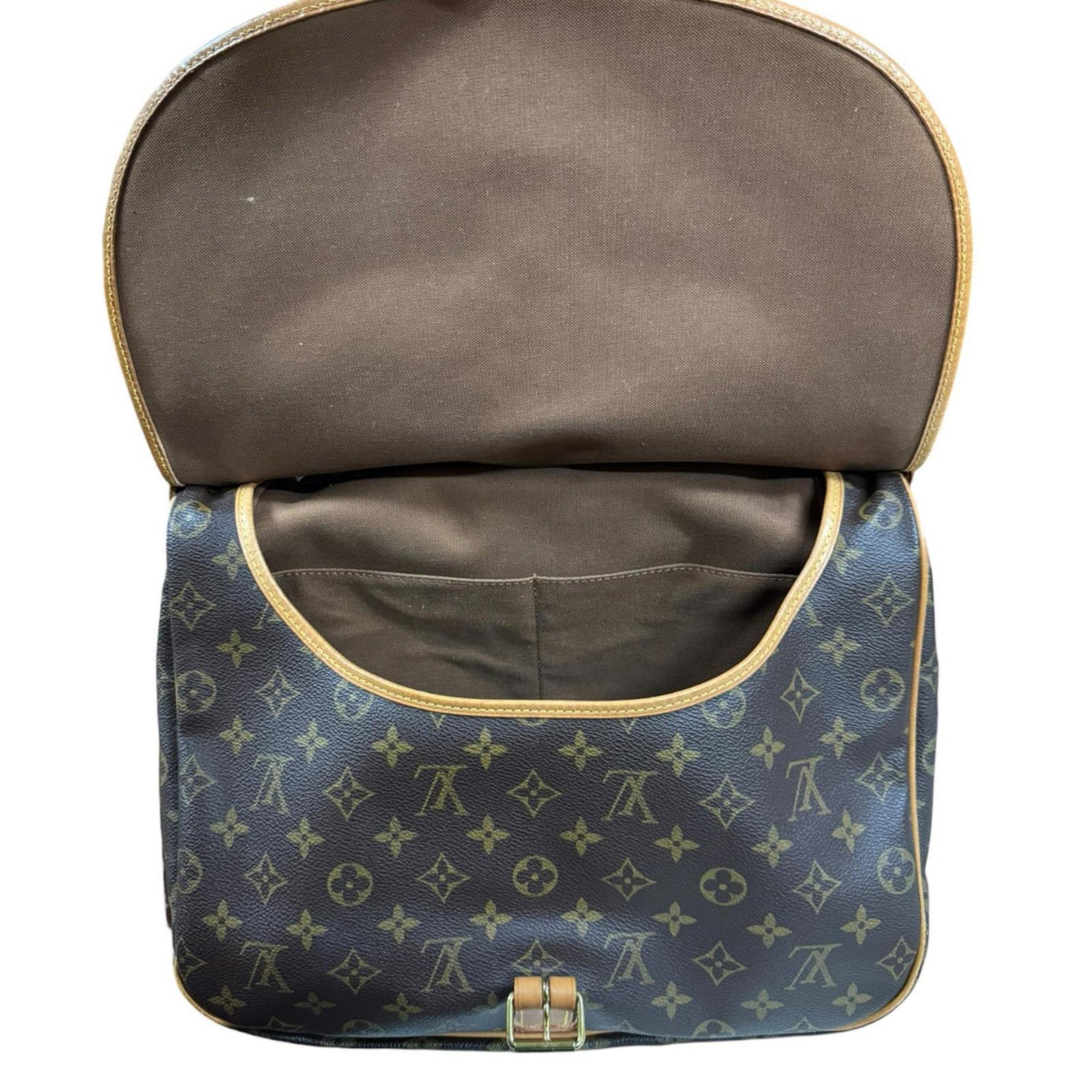 Louis Vuitton Brown Monogram Shoulder Bag (Pre-Owned)
