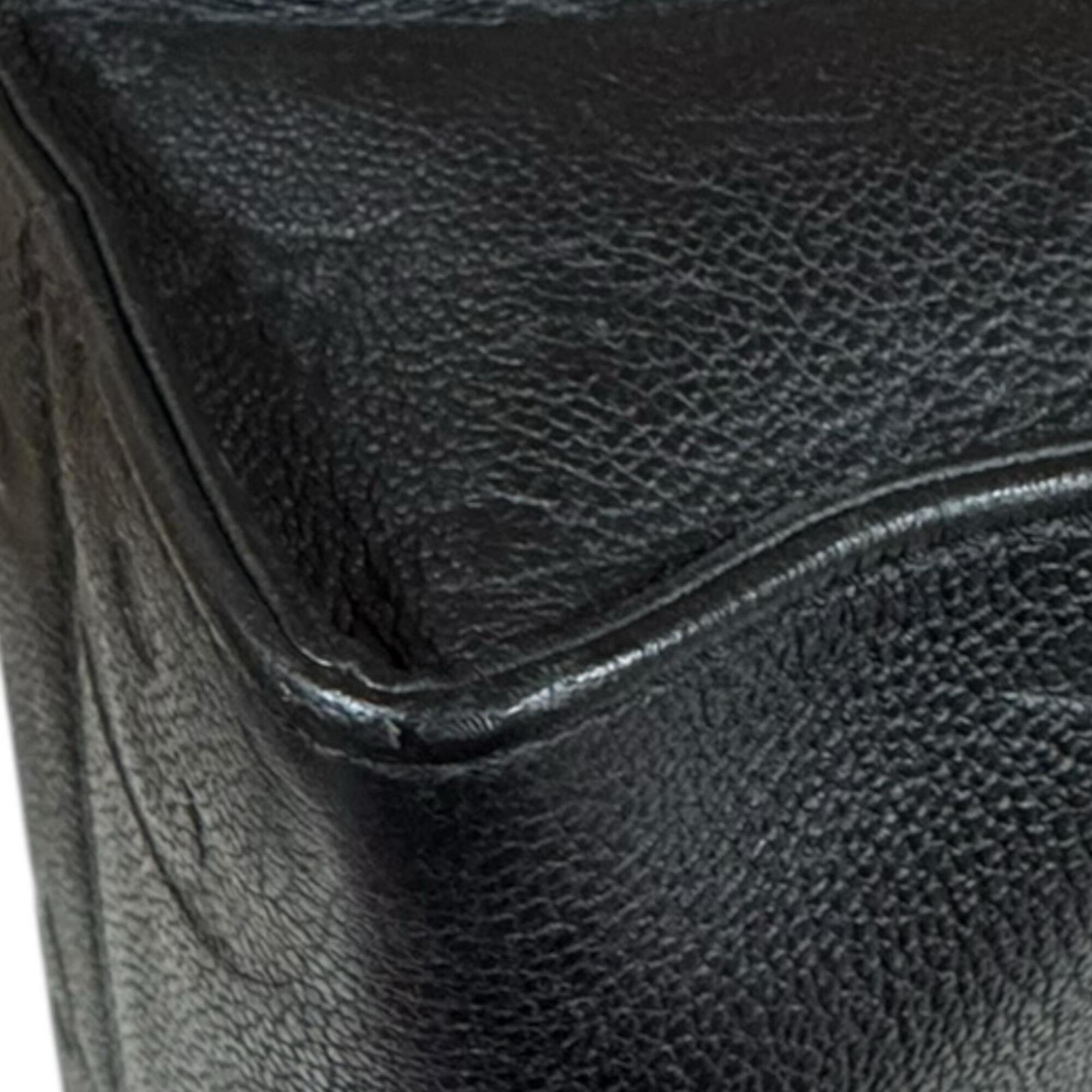 Louis Vuitton Black Noir Monogram Empreinte Shoulder Bag (Pre-Owned)