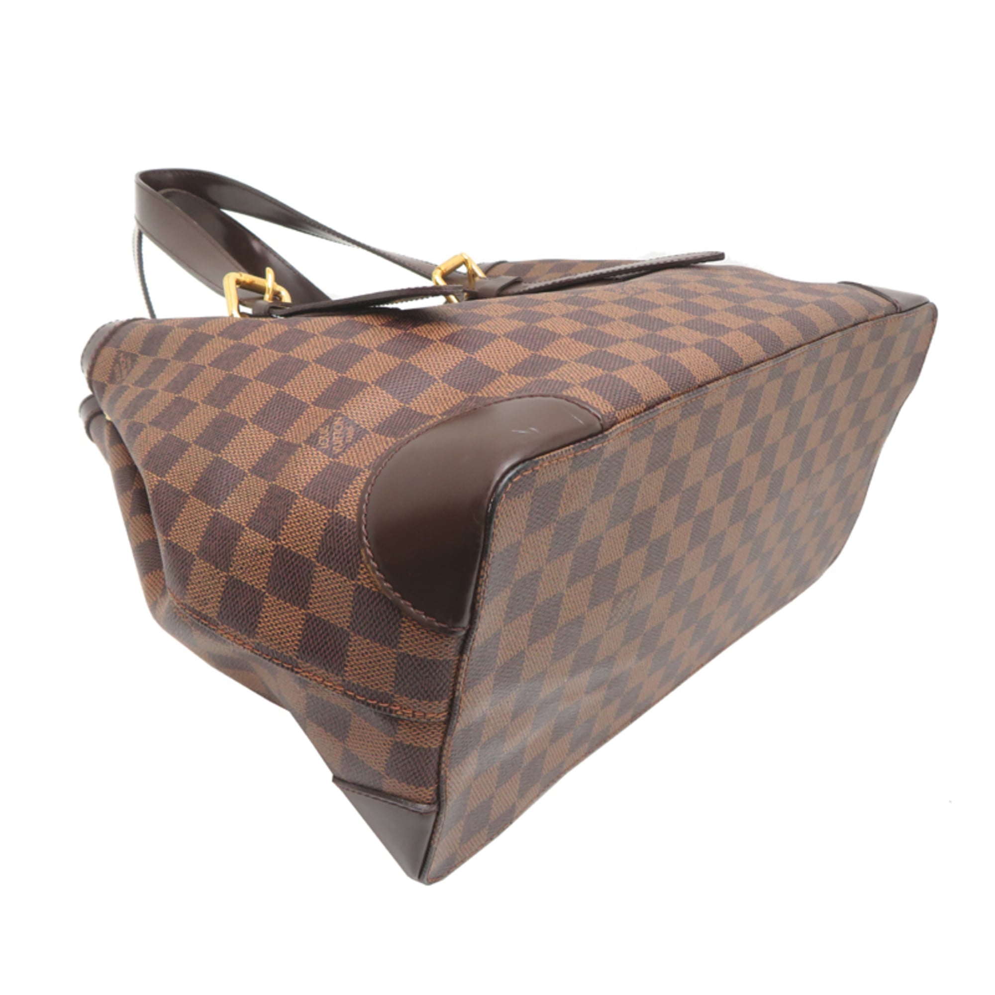 Louis Vuitton Brown Damier Canvas Tote Bag (Pre-Owned)