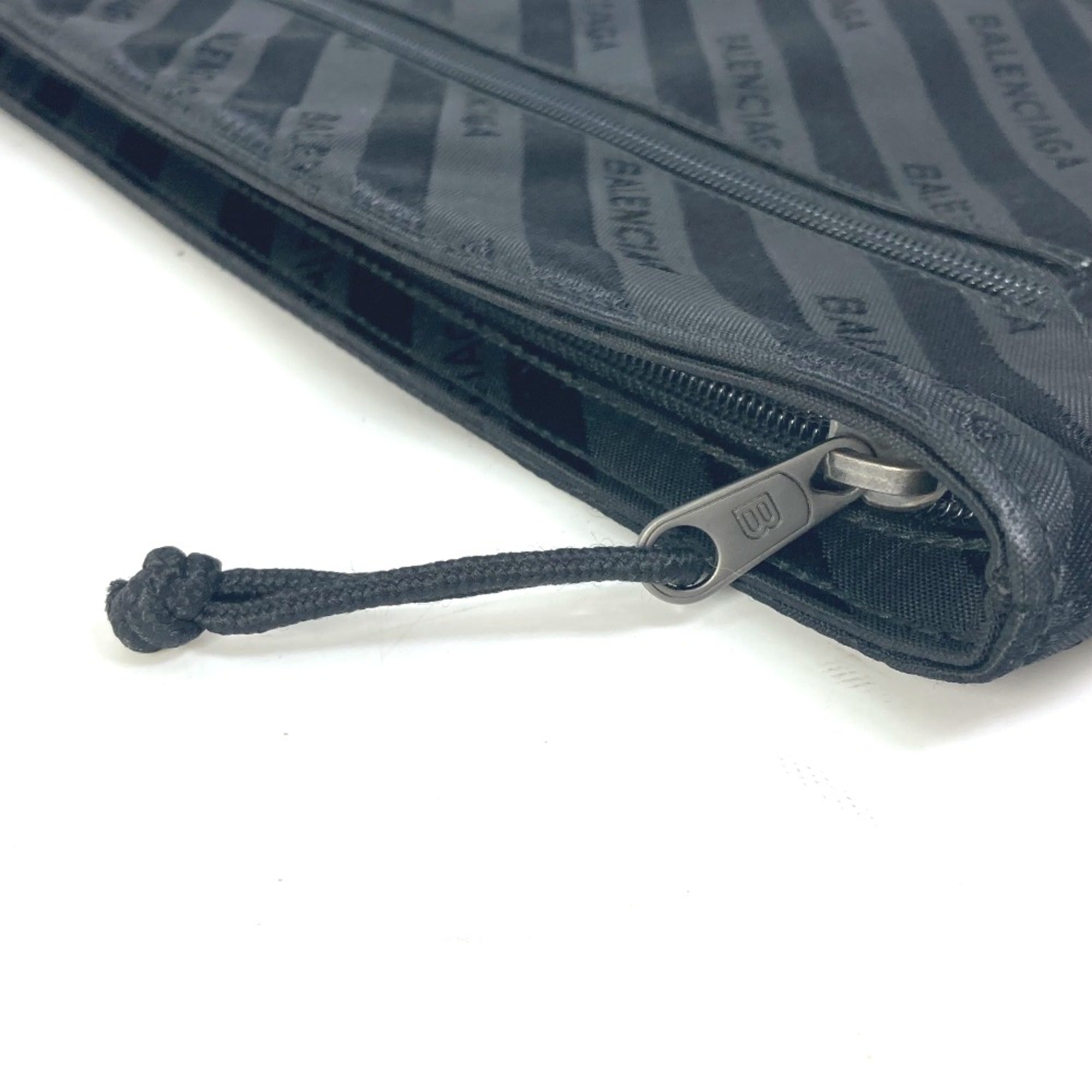 Balenciaga Black Cloth Clutch Bag (Pre-Owned)