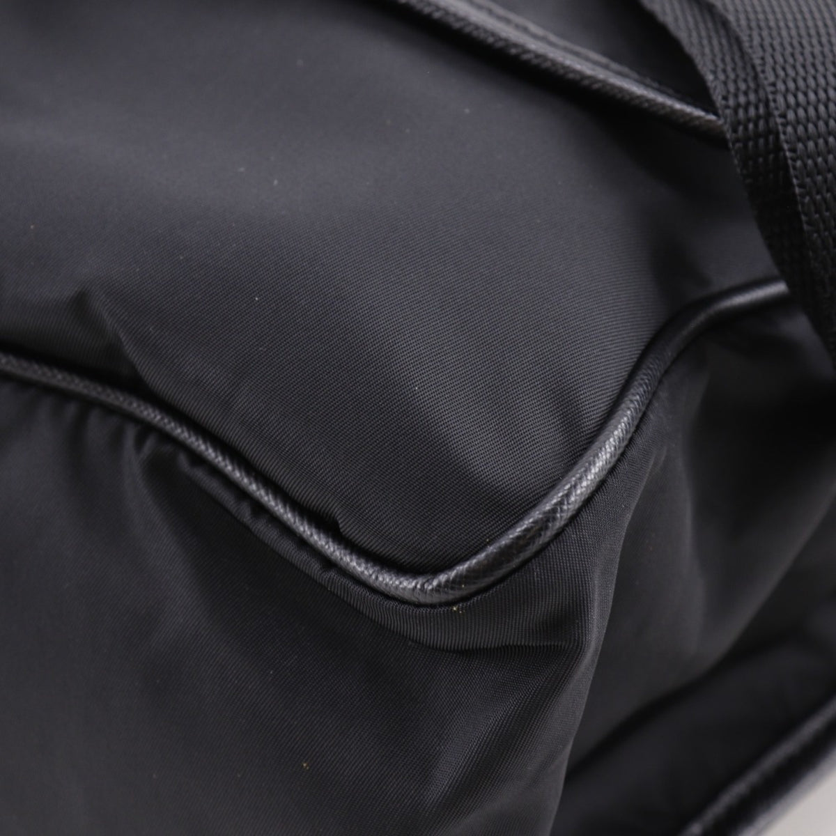 Prada Black Nero Nylon Shoulder Bag (Pre-Owned)
