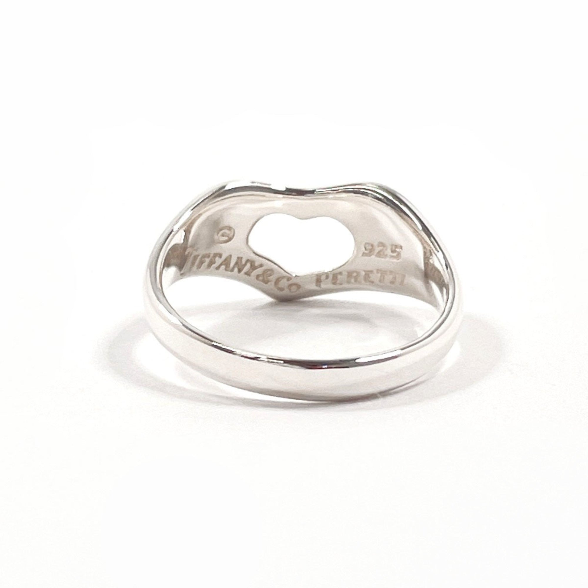 Tiffany Silver Silver 925 Band Ring (Pre-Owned)