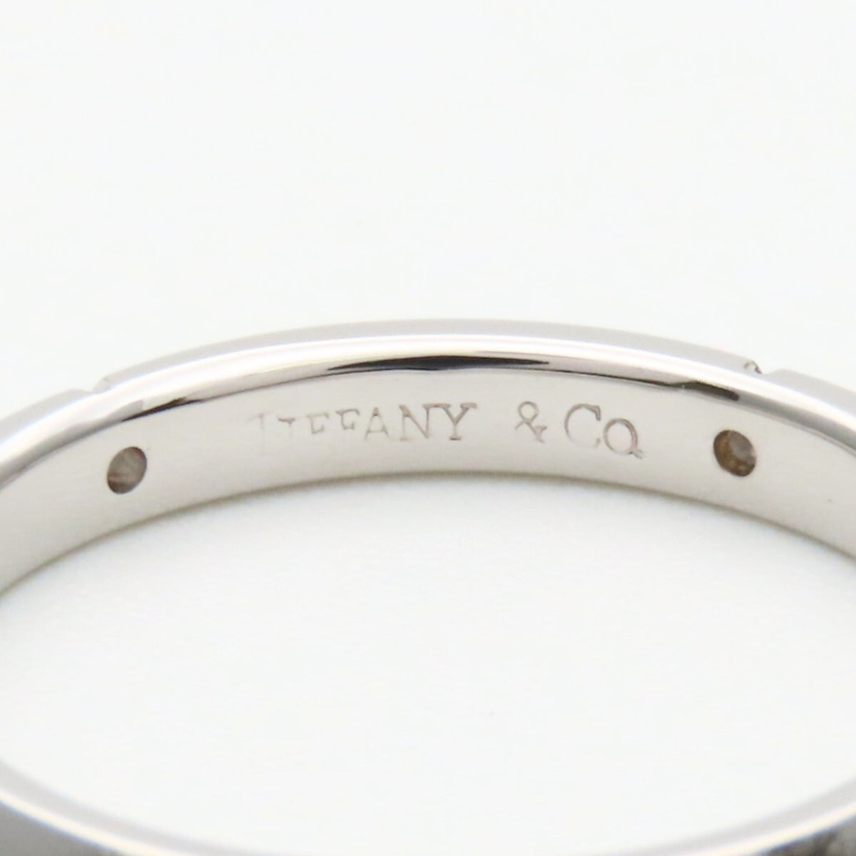 Tiffany White Gold White Gold (18K) Band Ring (Pre-Owned)