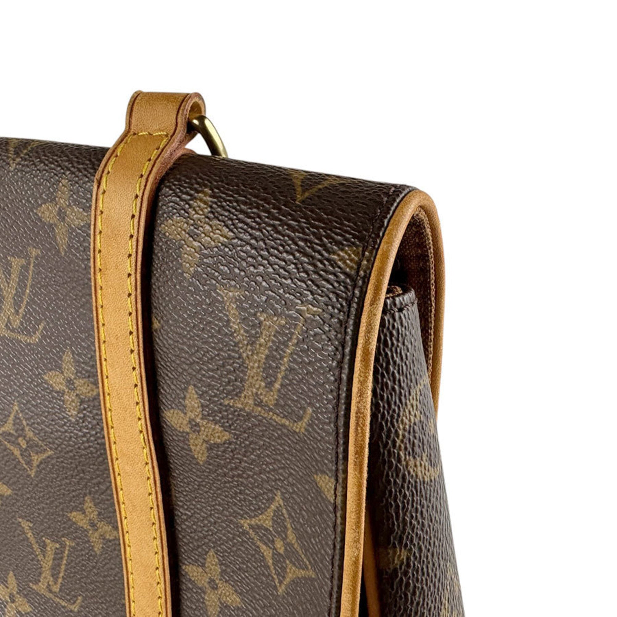 Louis Vuitton Brown Monogram Monogram Backpack Shoulder Bag (Pre-Owned)