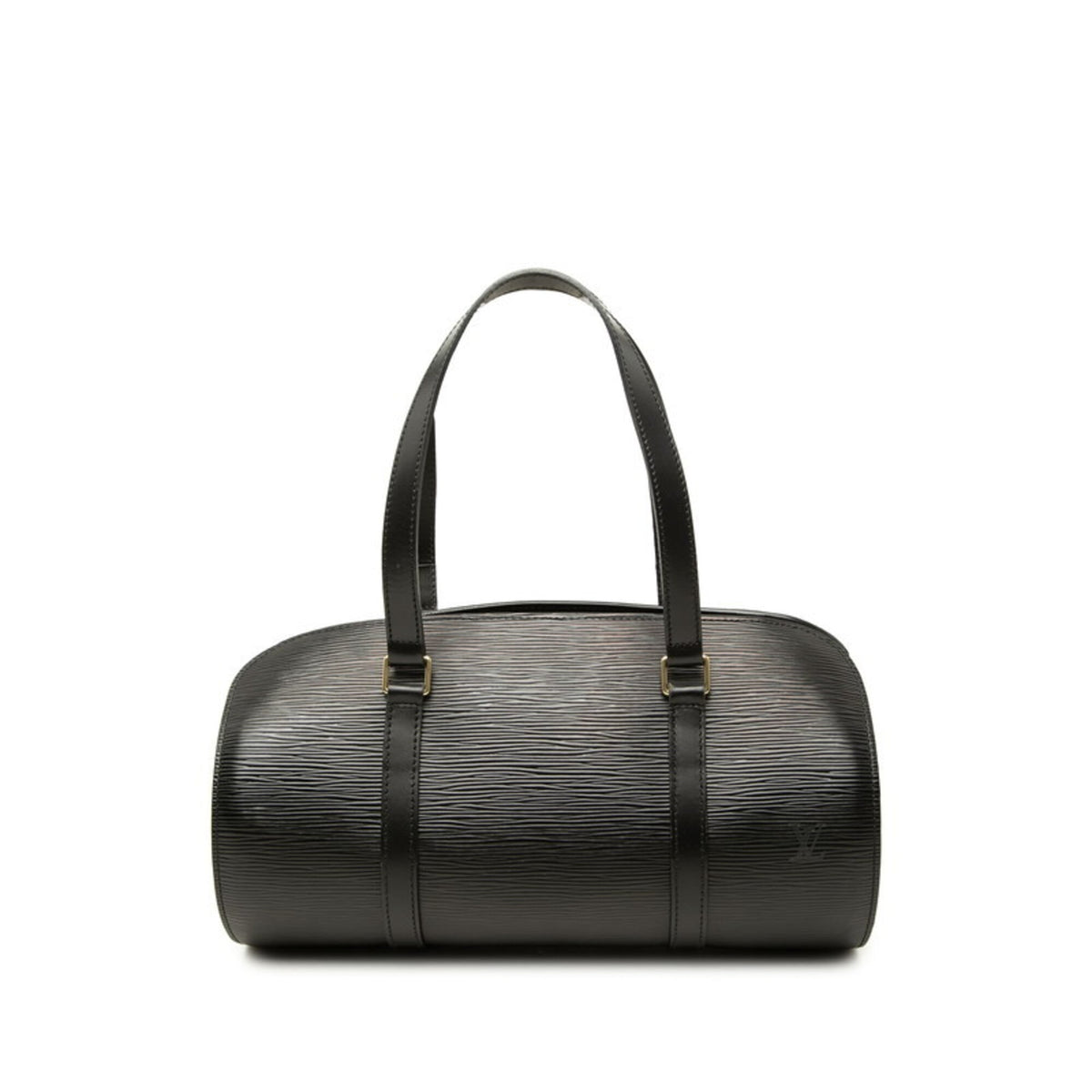 Louis Vuitton Epi Black Noir Leather Handbag Pouch (Pre-Owned)