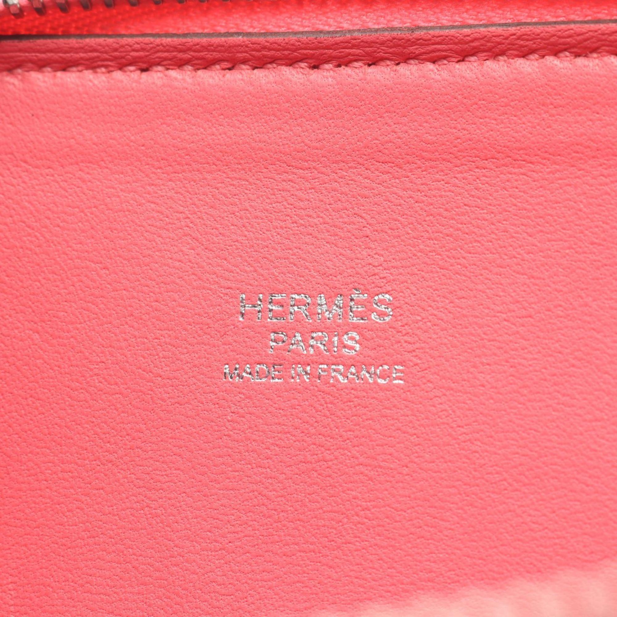 Hermes Pink Leather Epsom Leather Handbag (Pre-Owned)