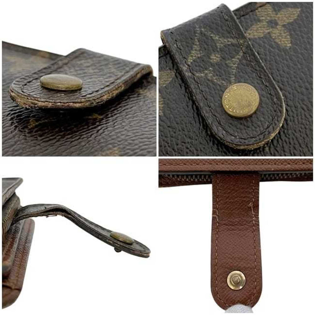 Louis Vuitton Brown Monogram Wallet (Bi-Fold) (Pre-Owned)