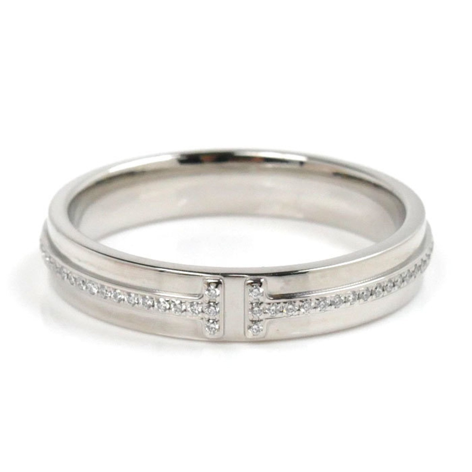 Tiffany White Gold (18K) Band Ring (Pre-Owned)