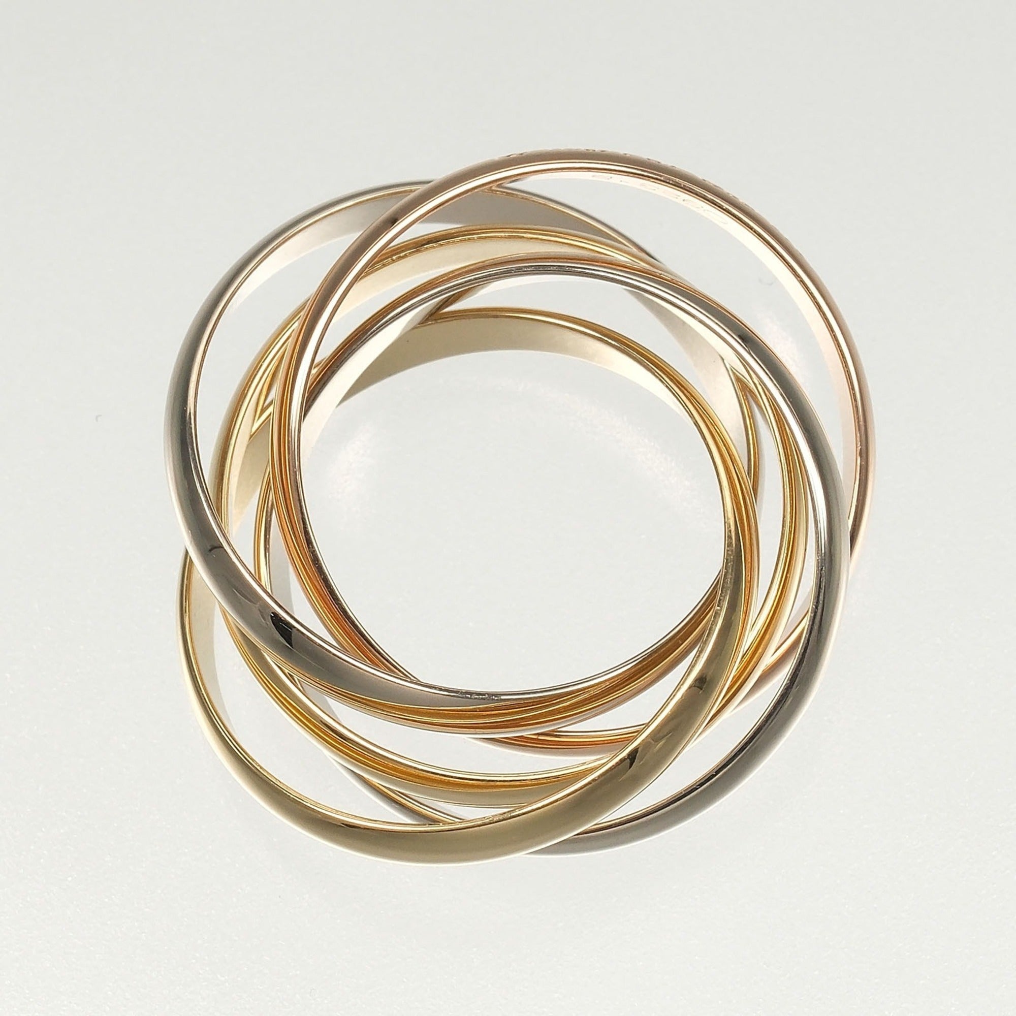 Cartier Yellow Gold (18K) Pink Gold (18K) White Gold (18K) Band Ring (Pre-Owned)