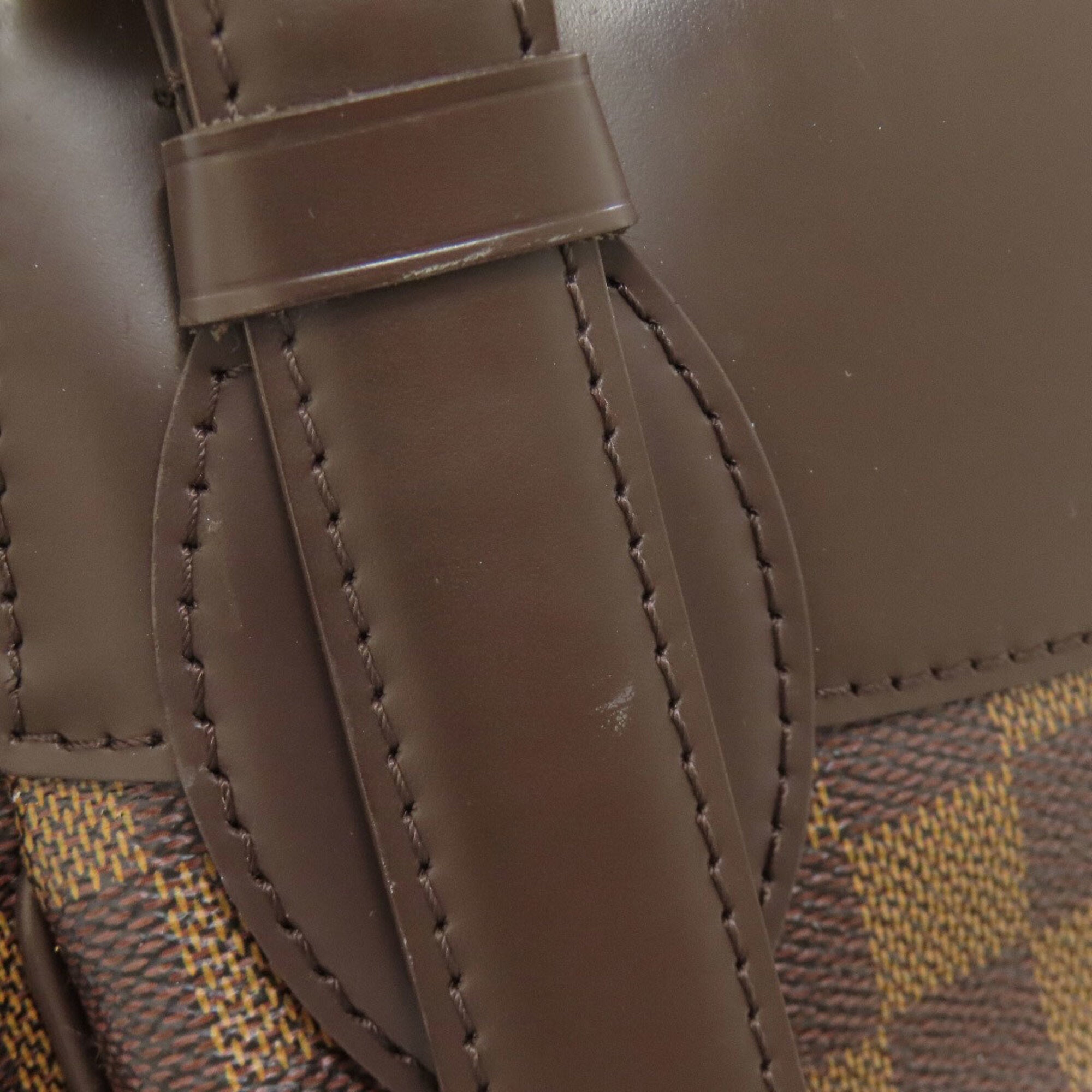 Louis Vuitton Damier Damier Canvas Ebene Damier Canvas Handbag (Pre-Owned)