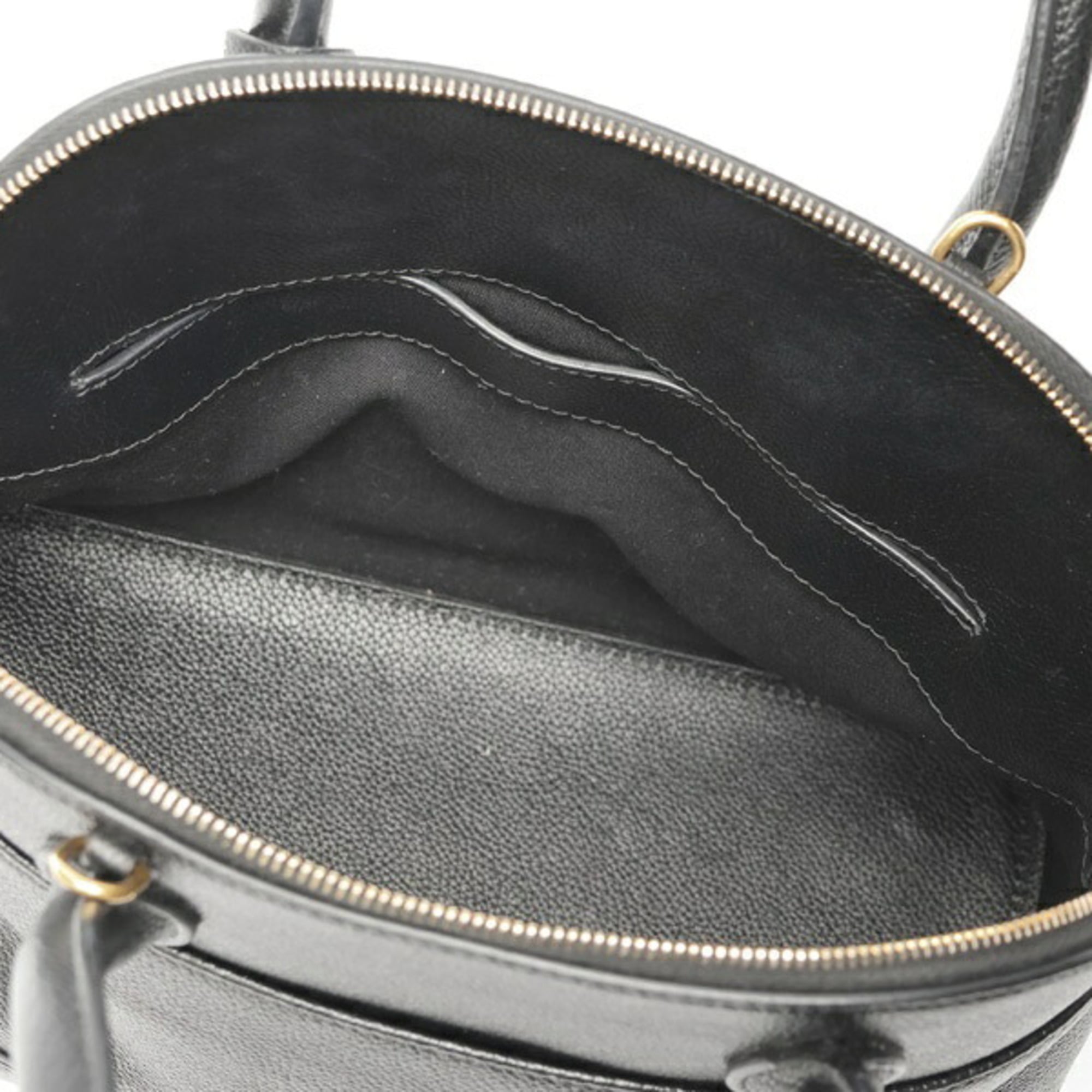 Balenciaga Black Leather Shoulder Bag (Pre-Owned)