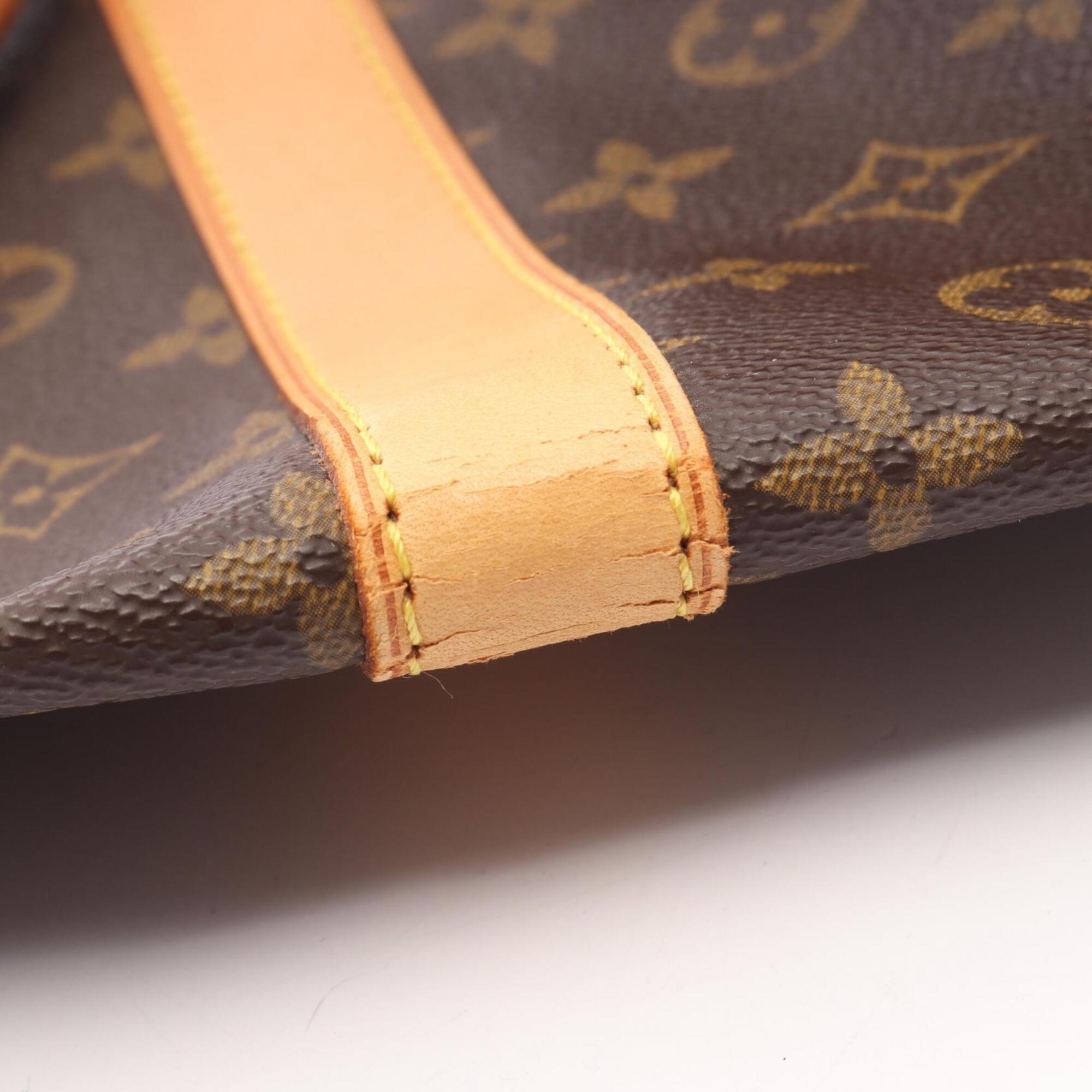 Louis Vuitton Brown Pvc Leather Boston Bag Handbag (Pre-Owned)