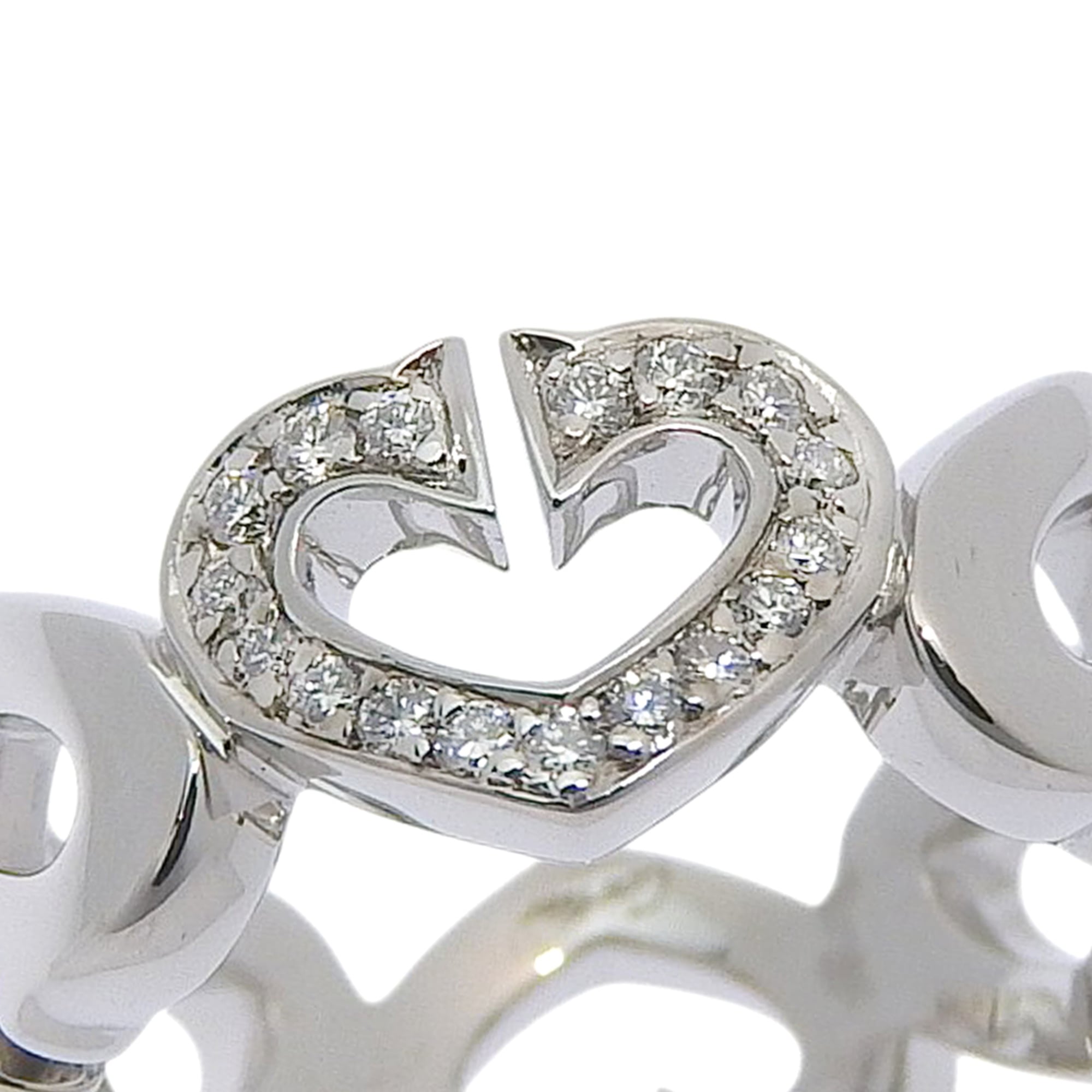 Cartier White Gold White Gold (18K) Band Ring (Pre-Owned)