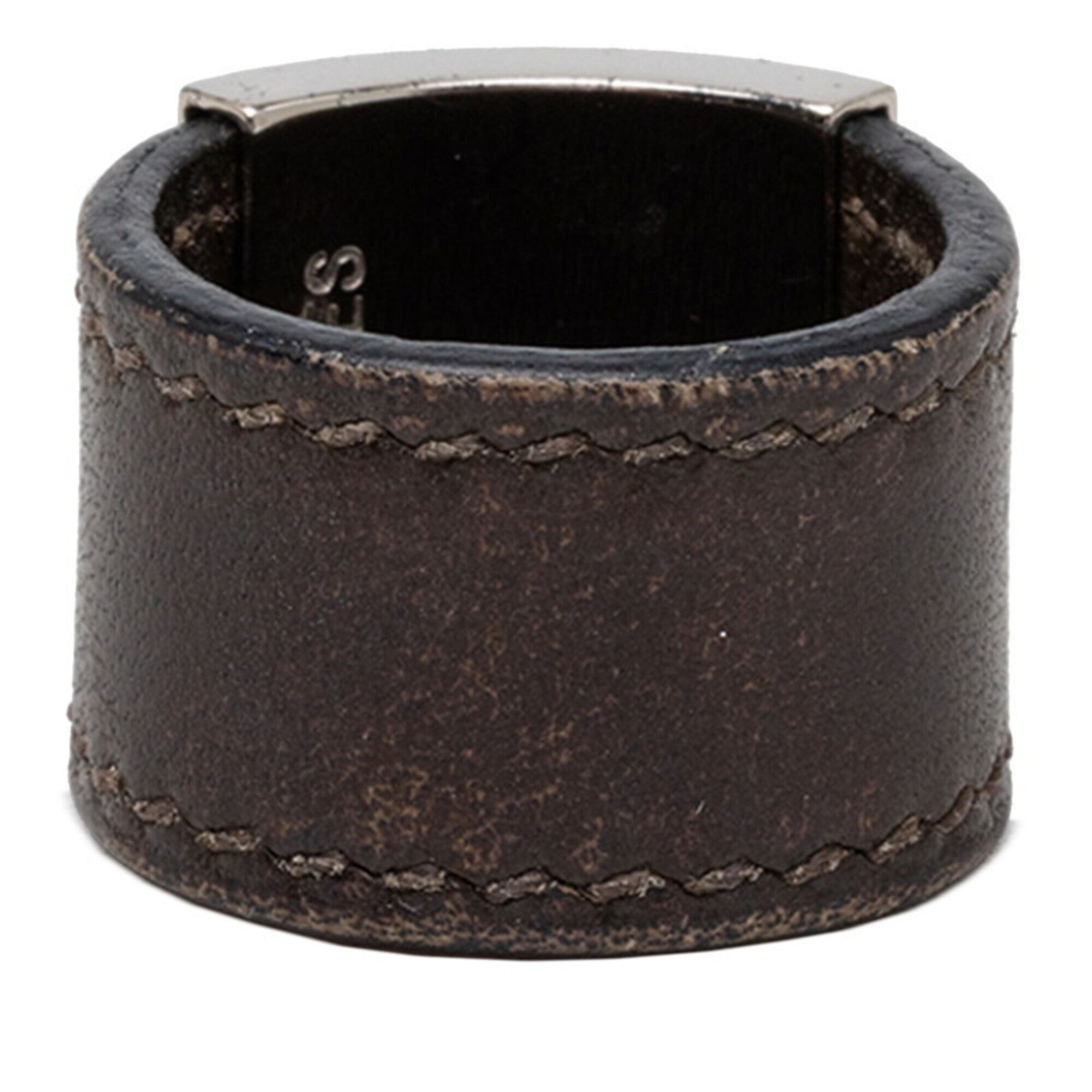 Hermes Leather Band Ring (Pre-Owned)