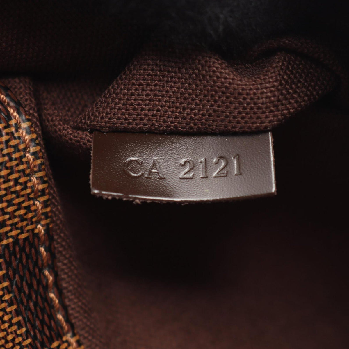 Louis Vuitton Brown Coated Canvas Leather Fanny Pack (Pre-Owned)