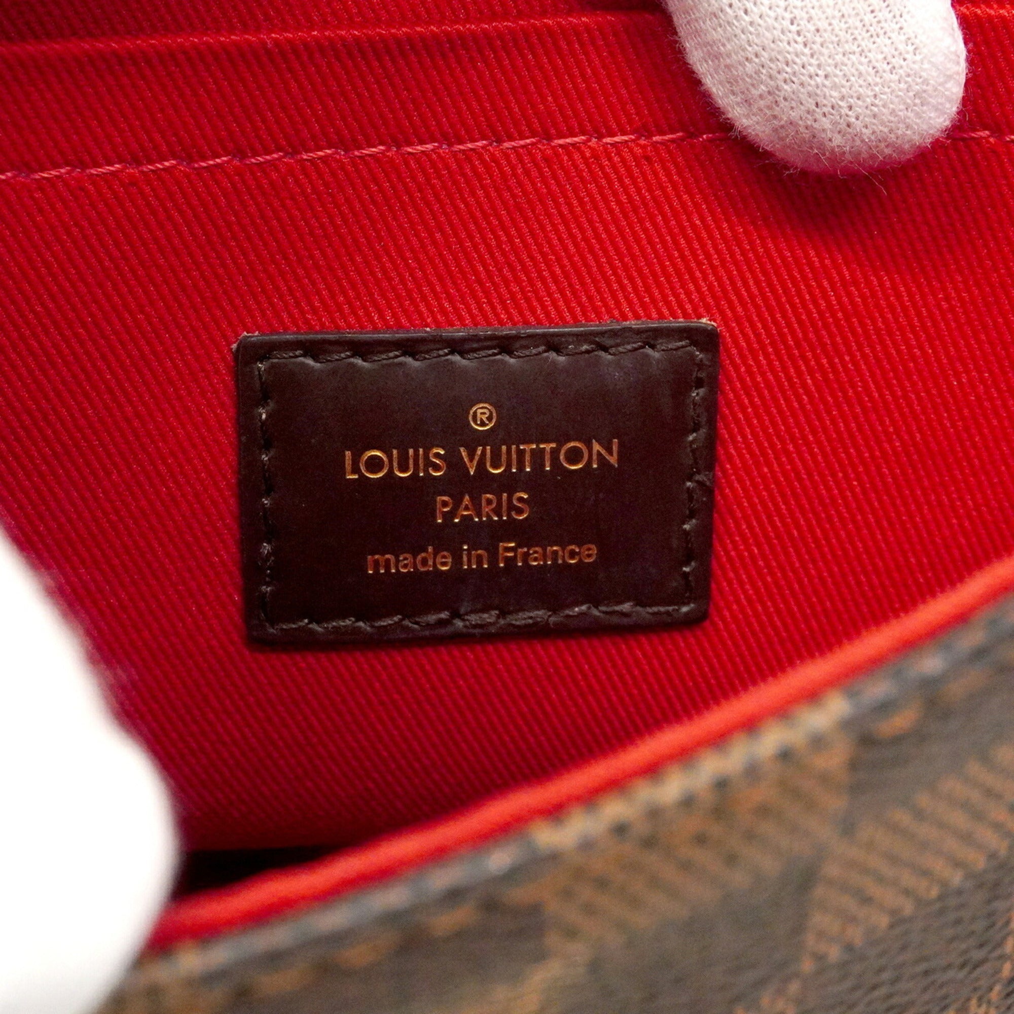 Louis Vuitton Ebene Handbag (Pre-Owned)