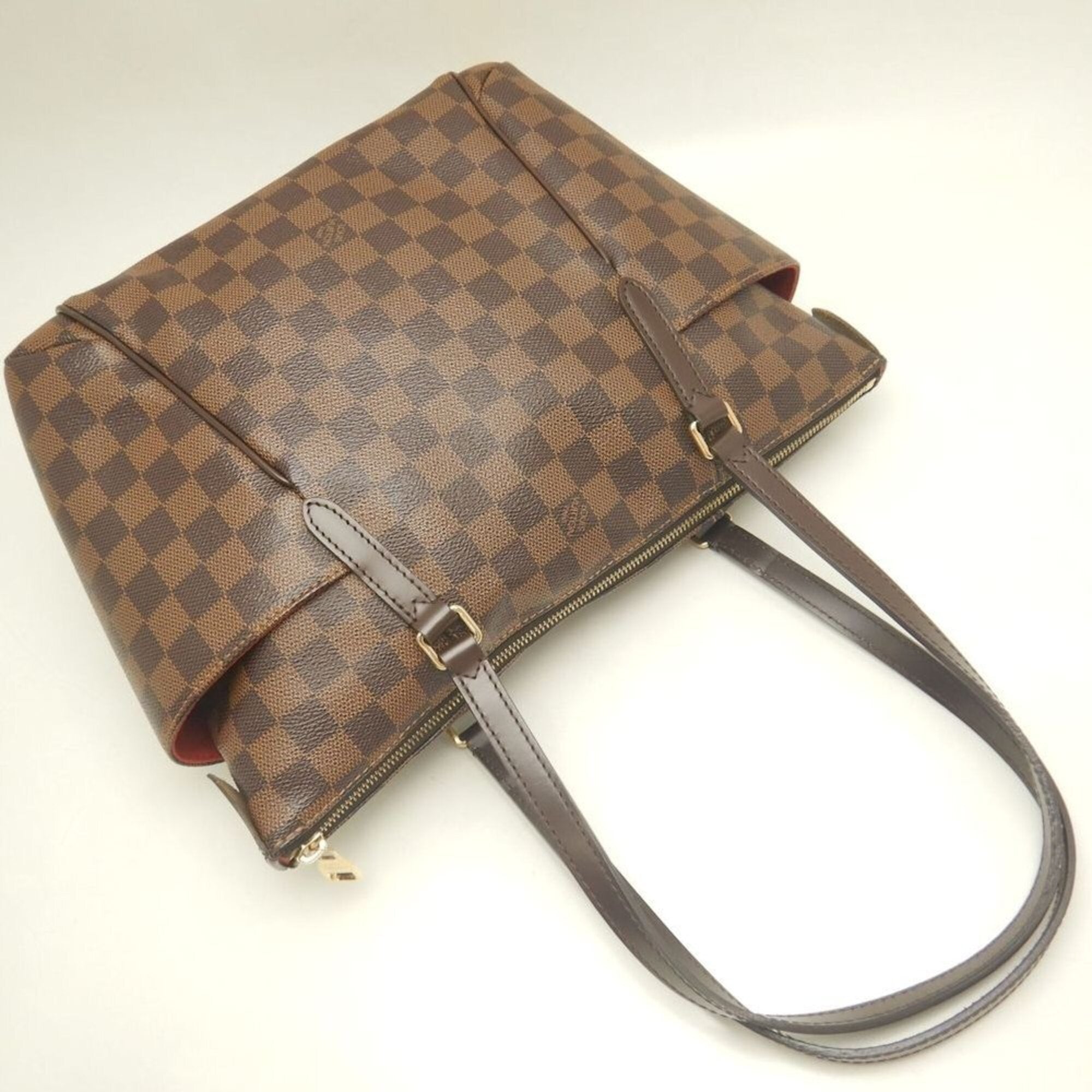 Louis Vuitton Ebene Damier Canvas Tote Bag (Pre-Owned)