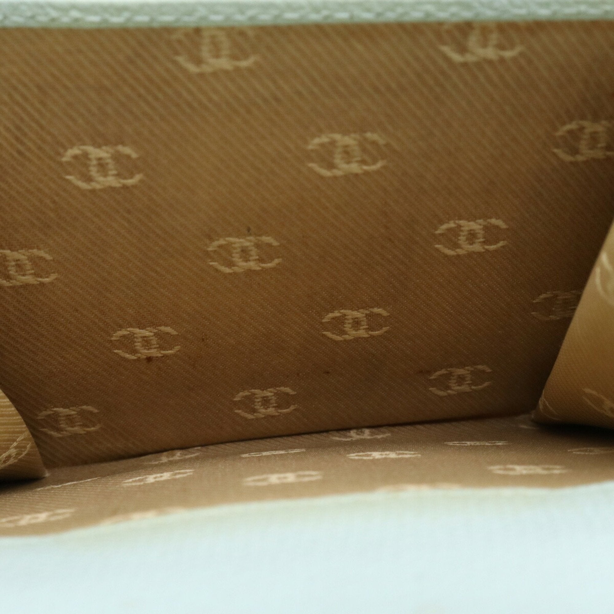 Chanel Light Blue Mint Blue Leather Coin Purse/Coin Case (Pre-Owned)
