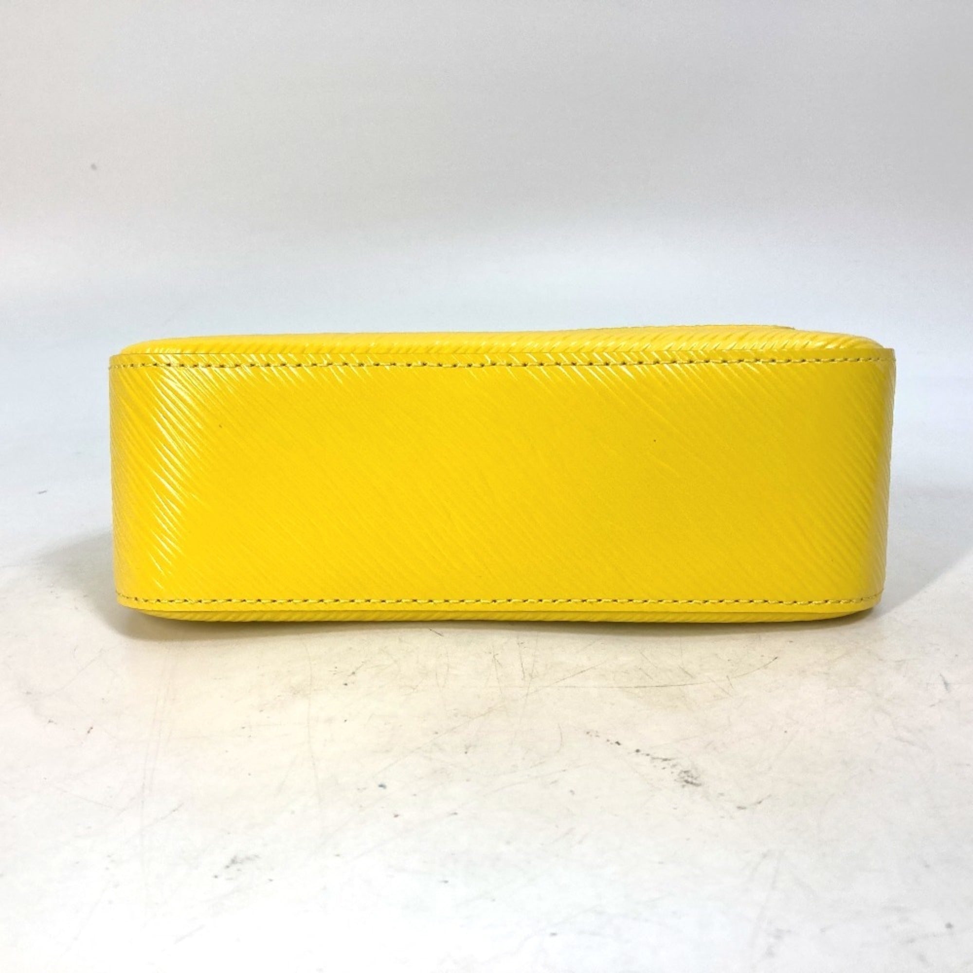 Louis Vuitton Black Jaune Yellow Epi Leather Handbag Shoulder Bag (Pre-Owned)