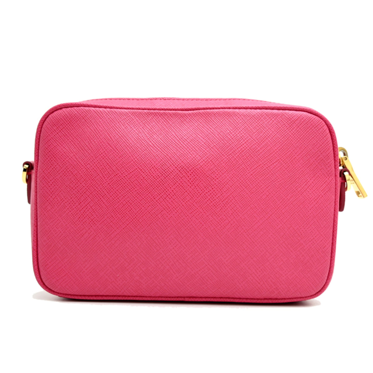 Prada Pink Leather Shoulder Bag (Pre-Owned)