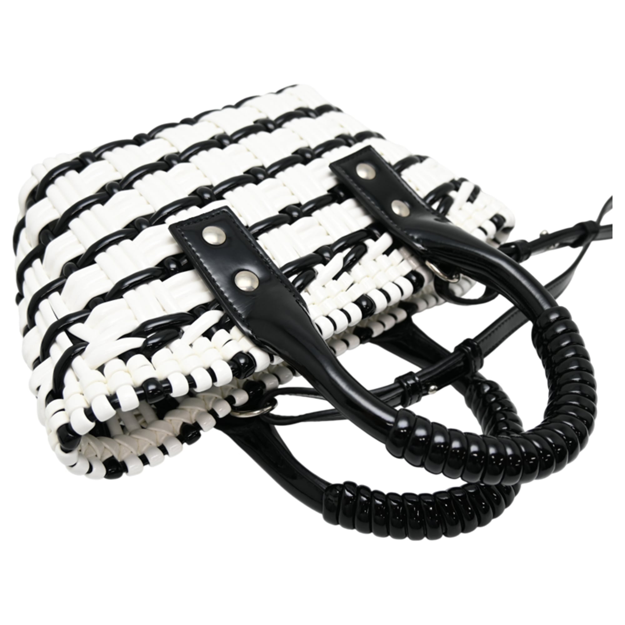Balenciaga Black White Handbag (Pre-Owned)