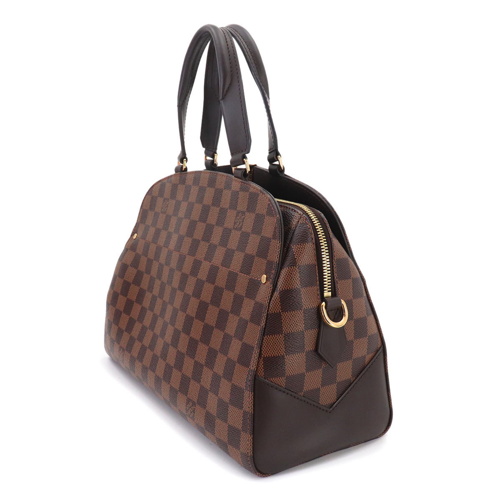 Louis Vuitton Ebene Damier Canvas Handbag Shoulder Bag (Pre-Owned)