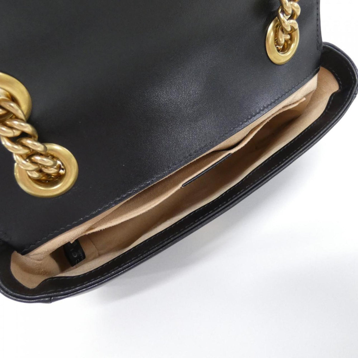 Gucci Black Quilting Leather Shoulder Bag (Pre-Owned)