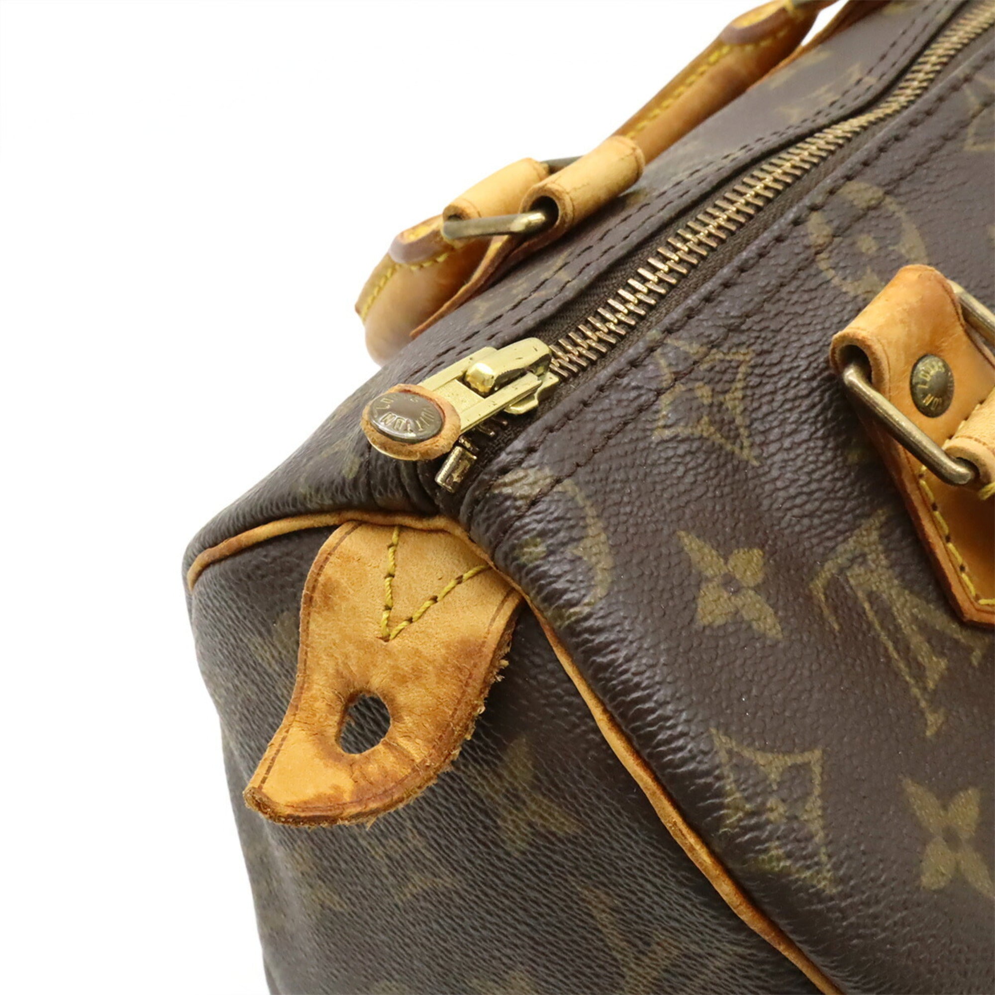 Louis Vuitton Brown Monogram Canvas Pvc Coated Canvas Handbag (Pre-Owned)