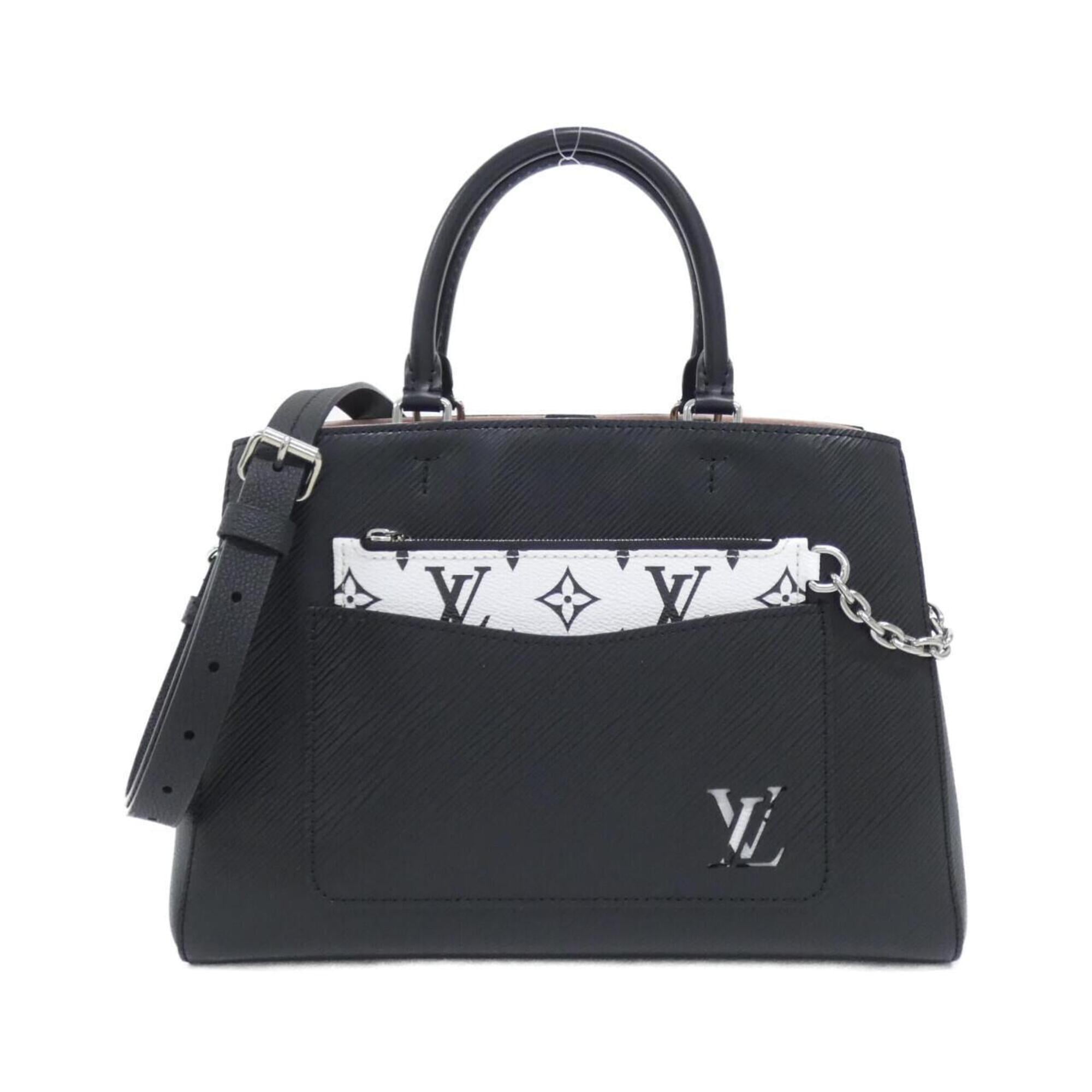 Louis Vuitton Epi Black Leather Handbag (Pre-Owned)